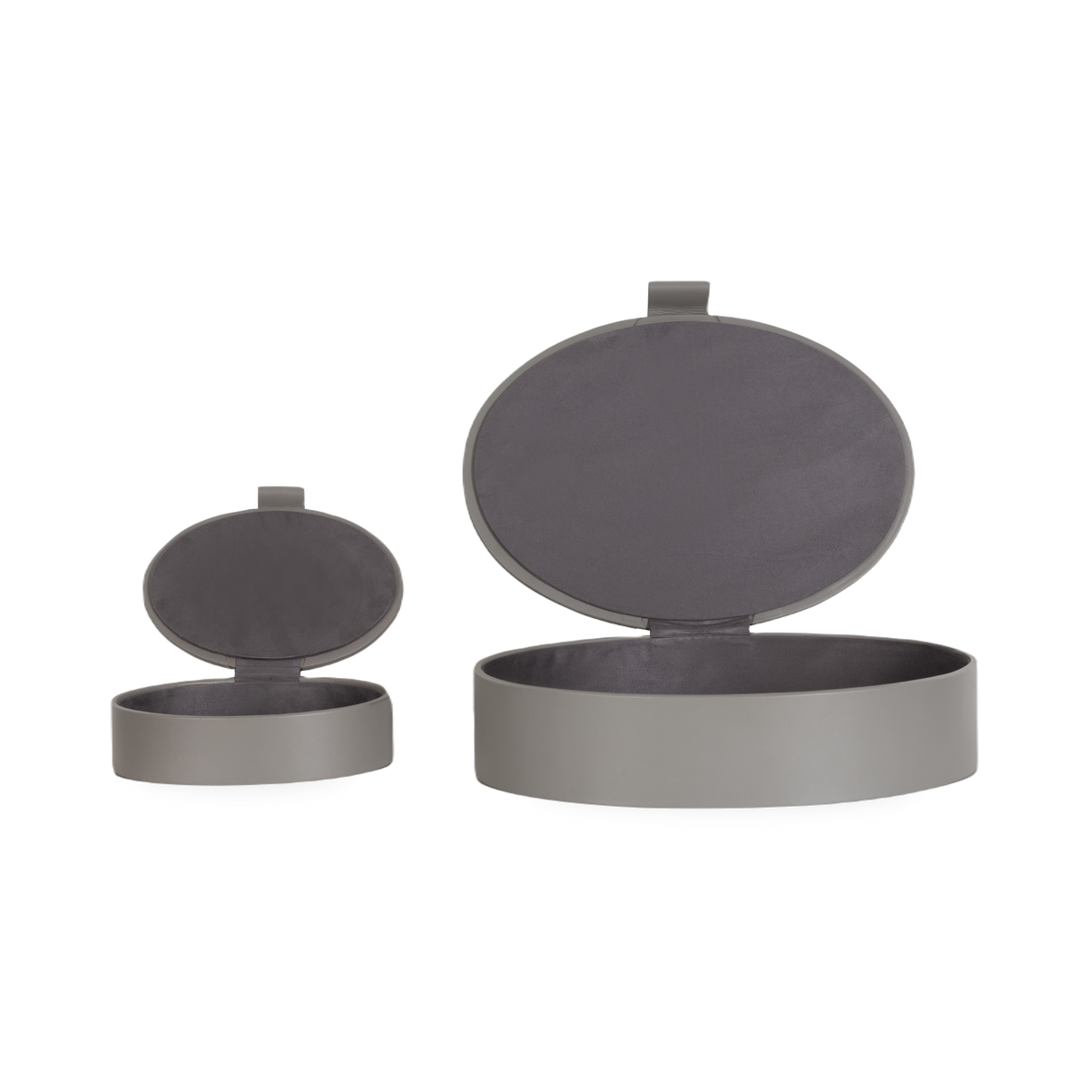 Oval Leather Box