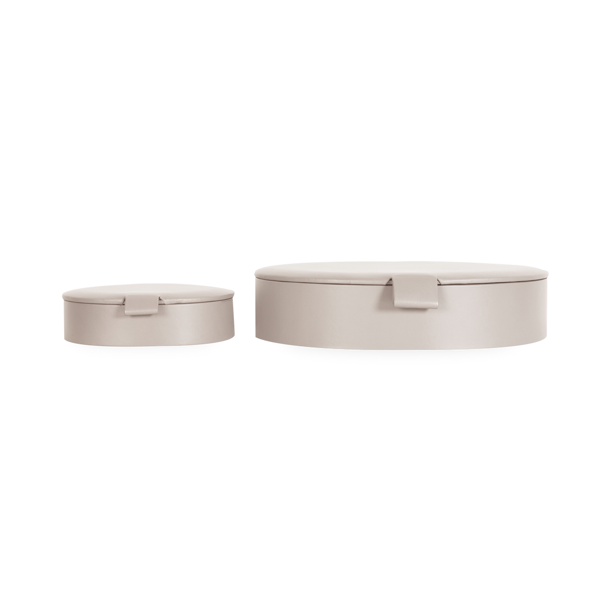 Oval Leather Box