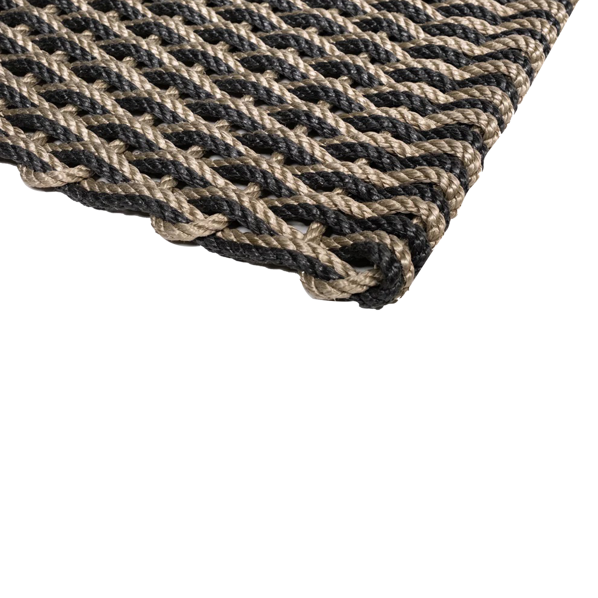 The Rope Doormat is carefully hand-woven in Maine.