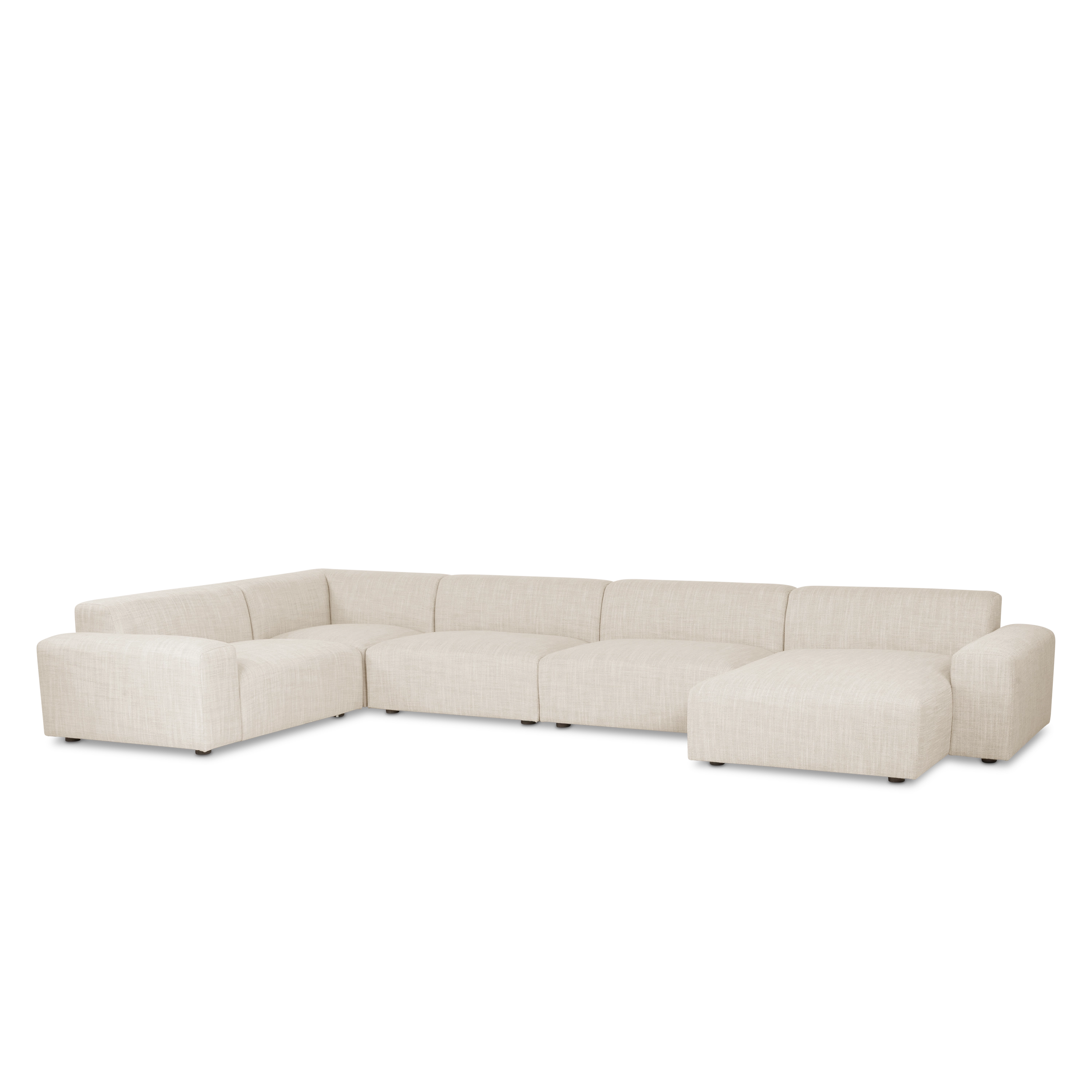 Vetro Bullnose Modular Sectional