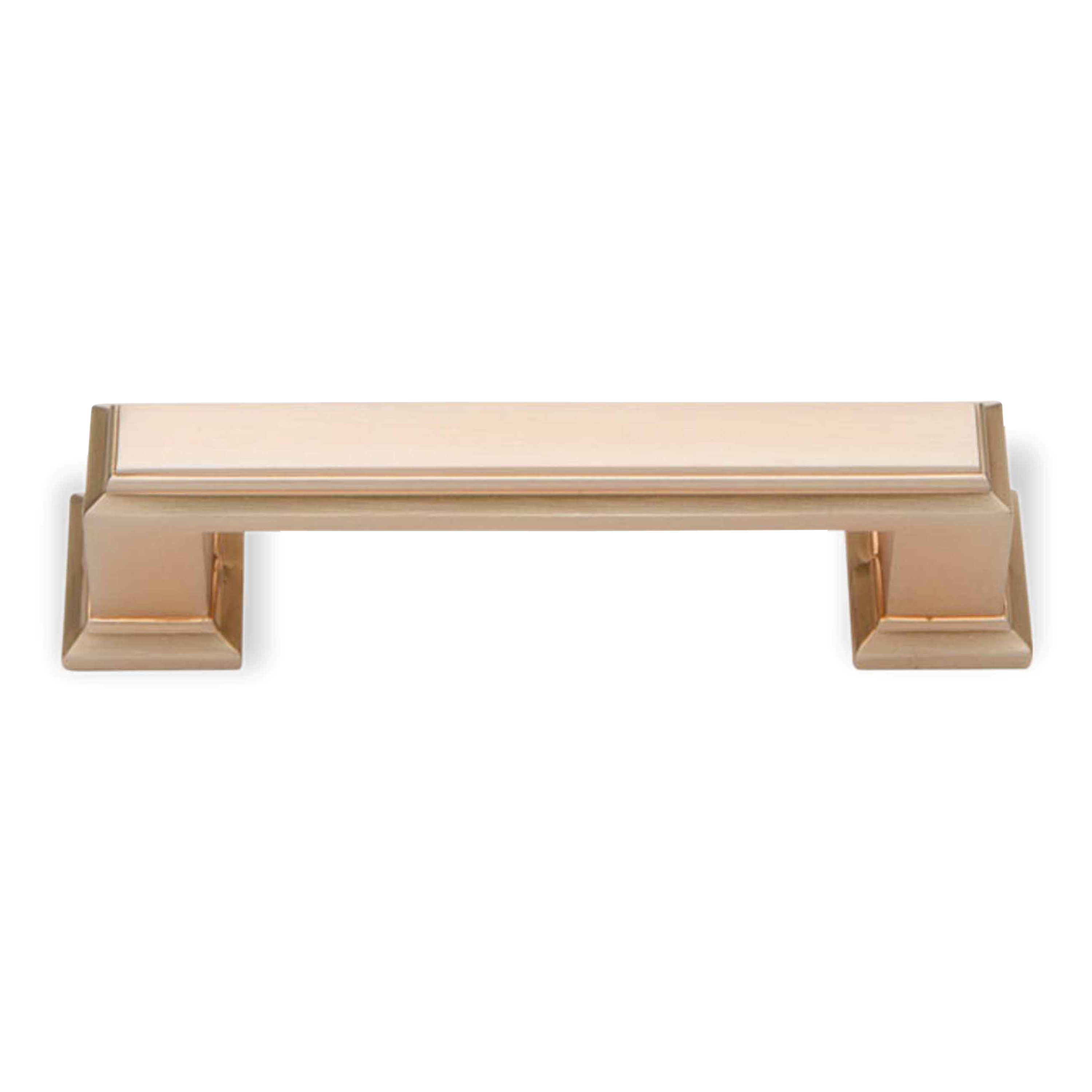 Elegant and rich-looking cabinet pull with traditional detail.
