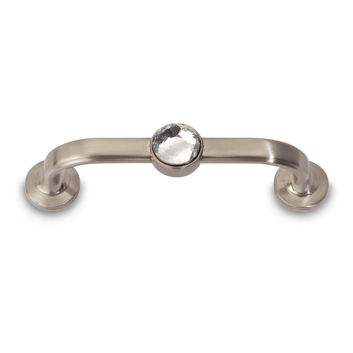 A feminine traditional bracelet pull with genuine European crystal.