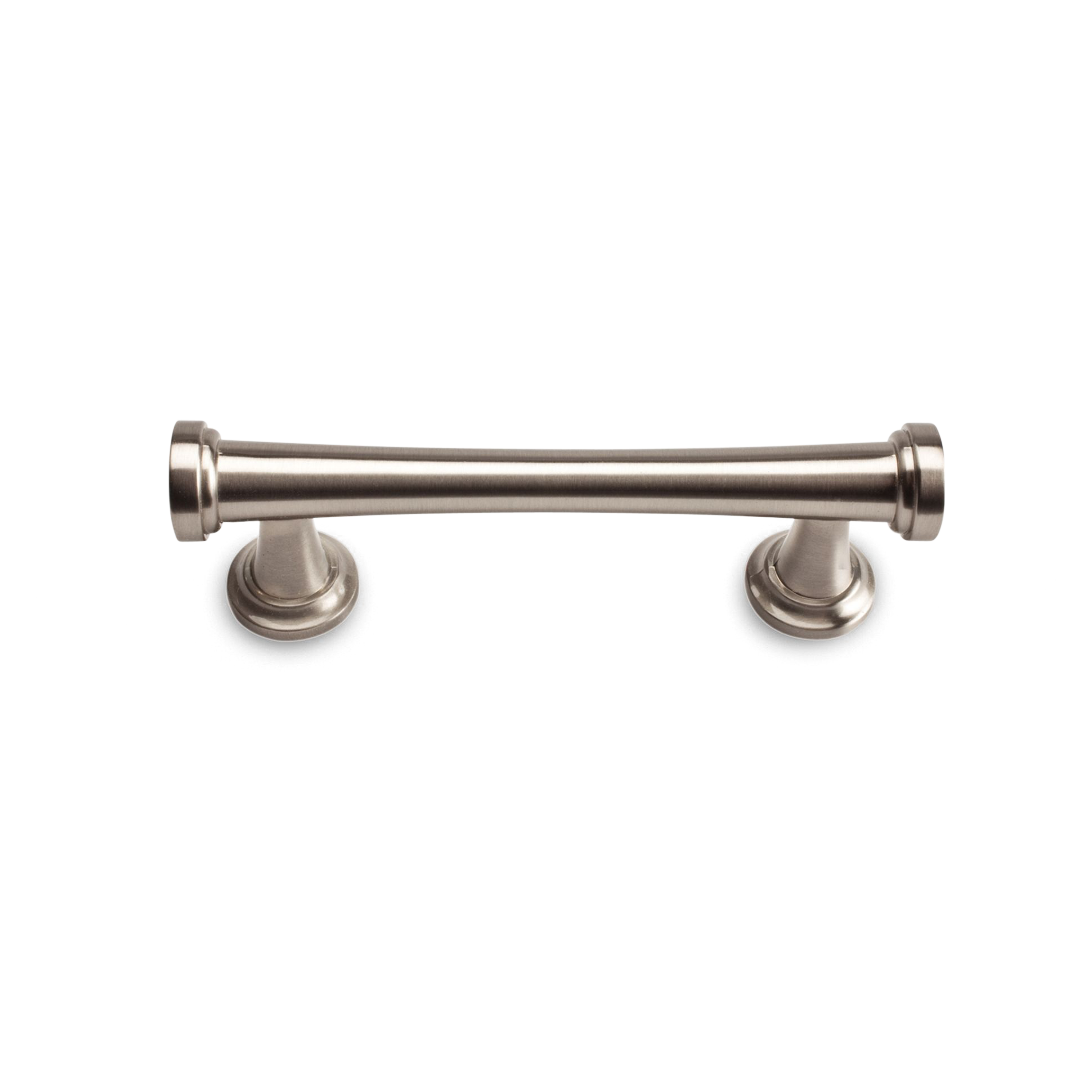 A simple contemporary pull with ring detailing.