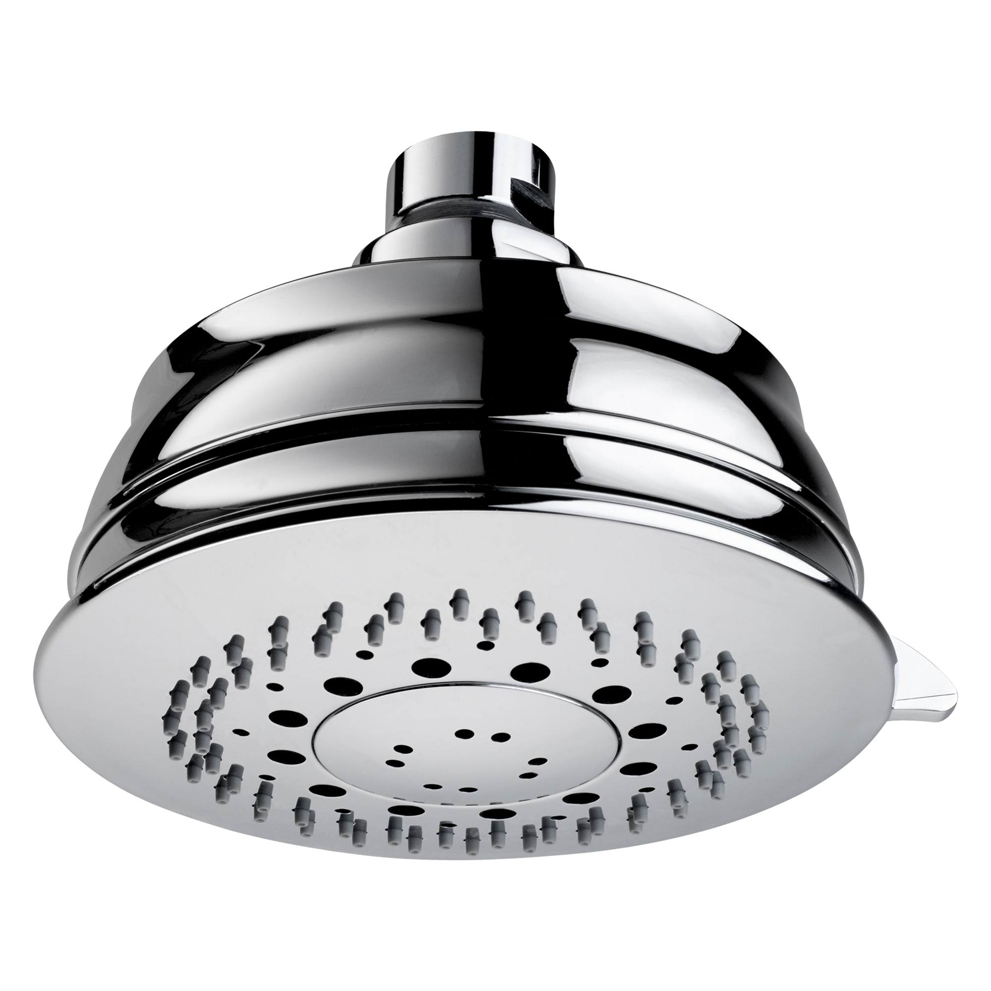 The Classic Shower head features three spray settings (rain, massage, and aerated jet) and easy clean rubber nozzels.