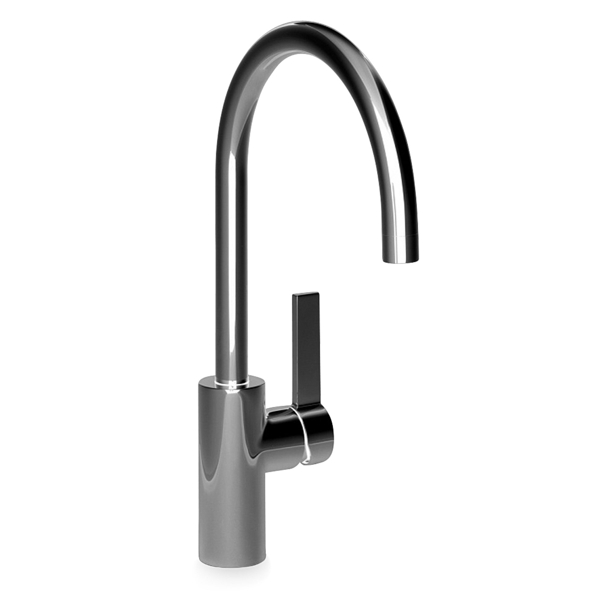 The Dornbracht Tara Ultra Kitchen Faucet is a single-lever mixer.