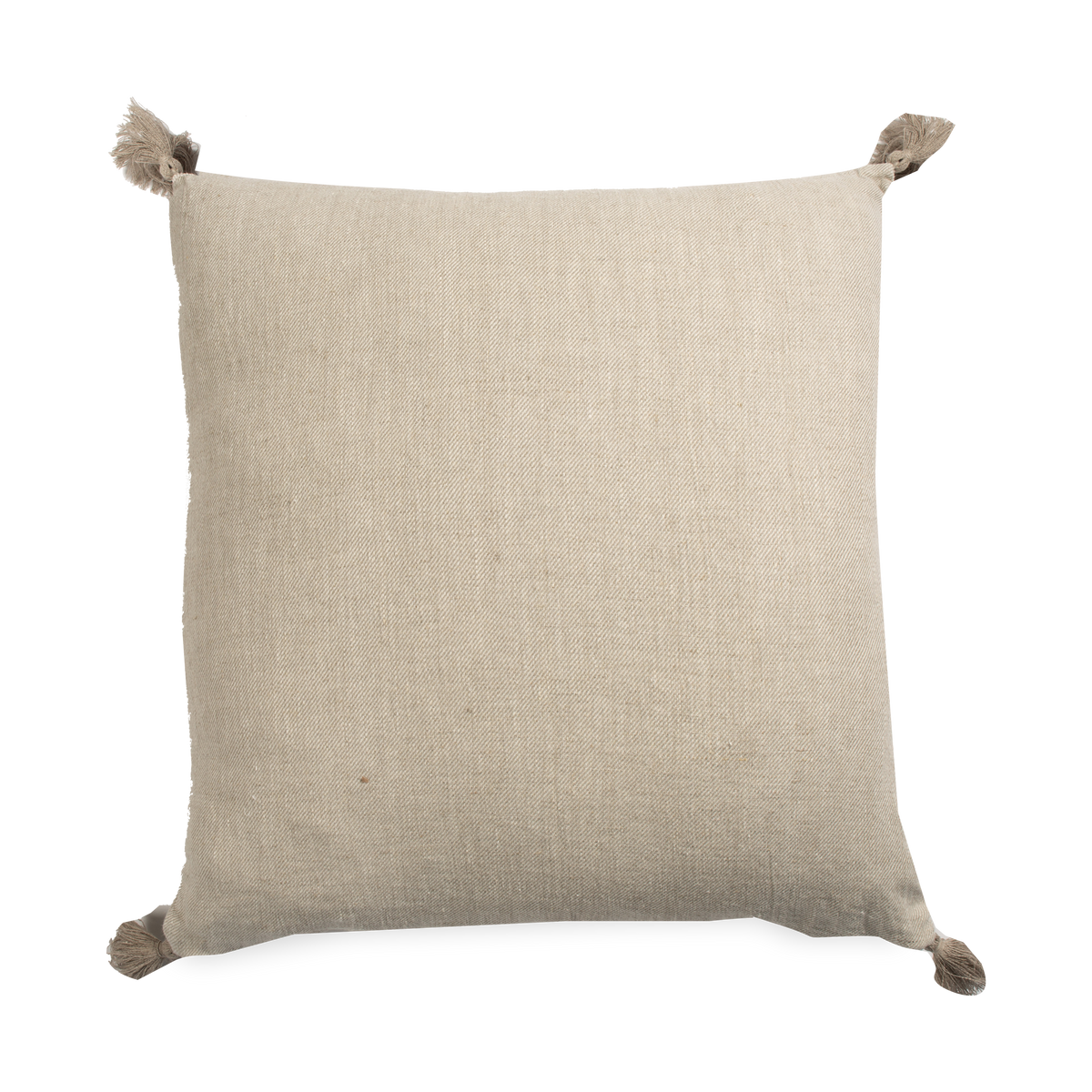 Linen Tassel Pillow