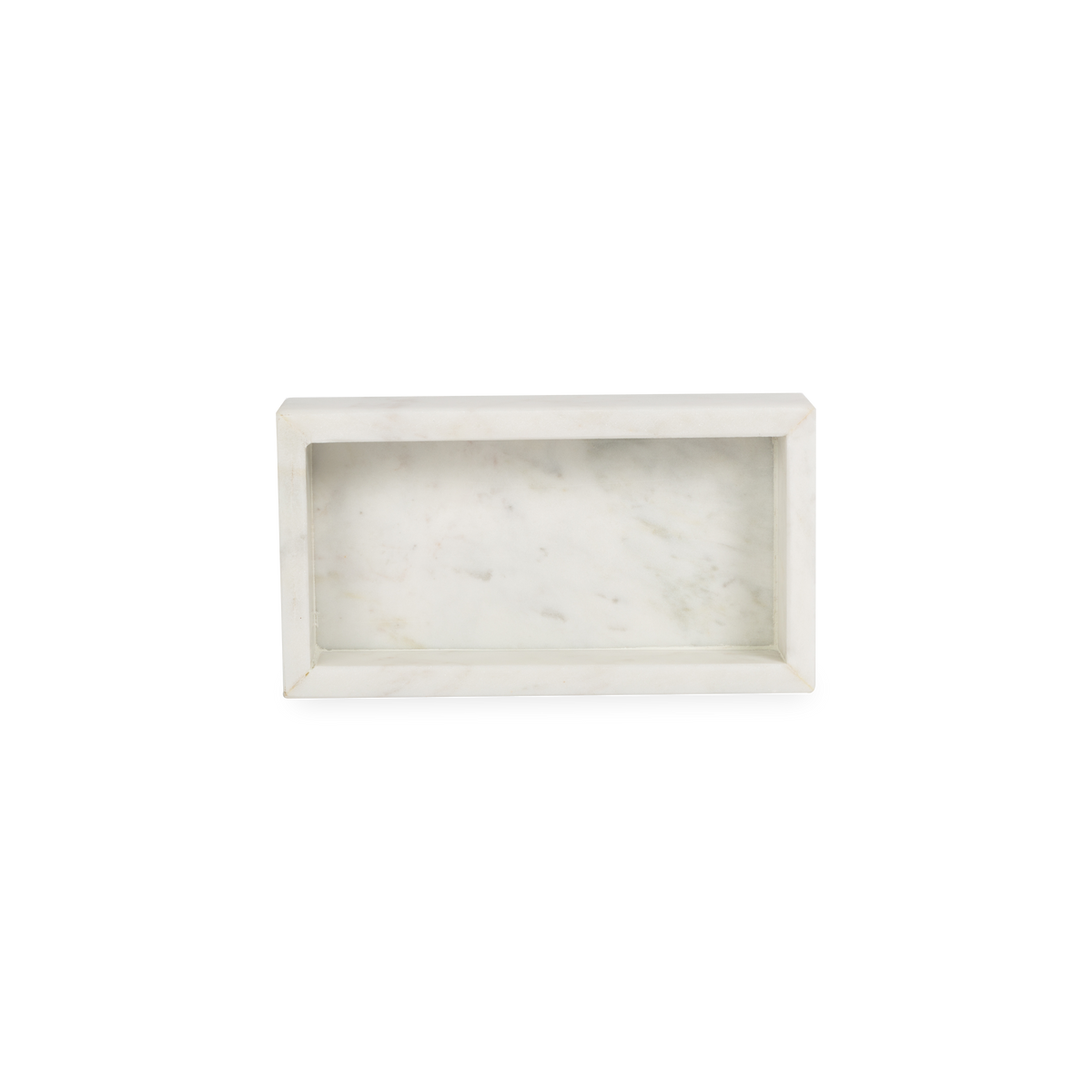 A collection of solid marble countertop pieces with a matte finish.