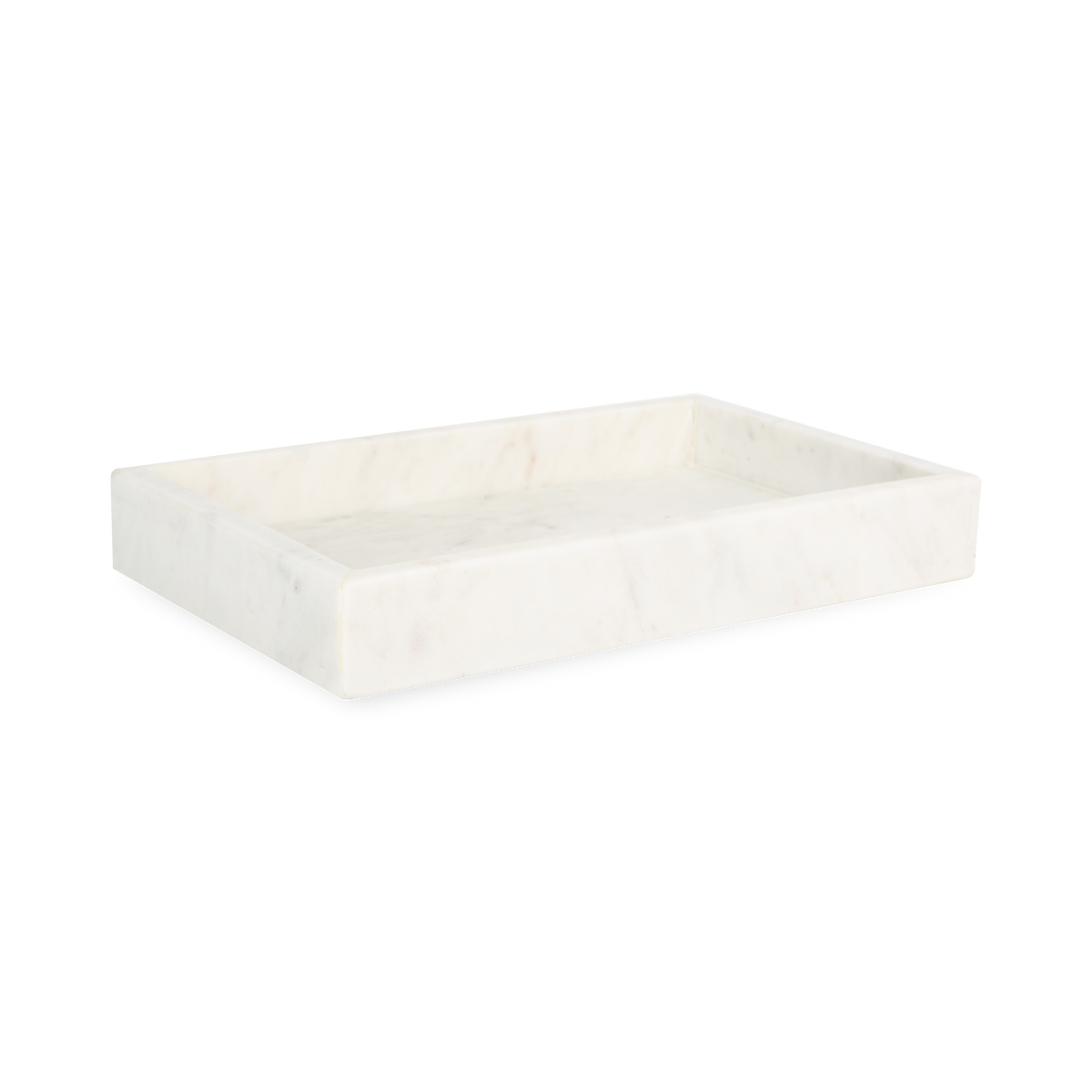 A collection of solid marble countertop pieces with a matte finish.