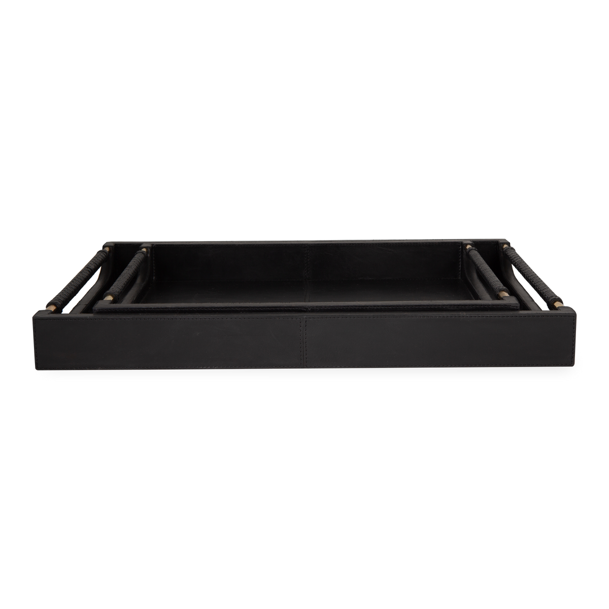 Lenora Leather Trays