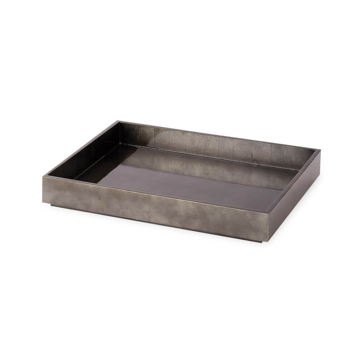 Gunmetal Rectangular Tray