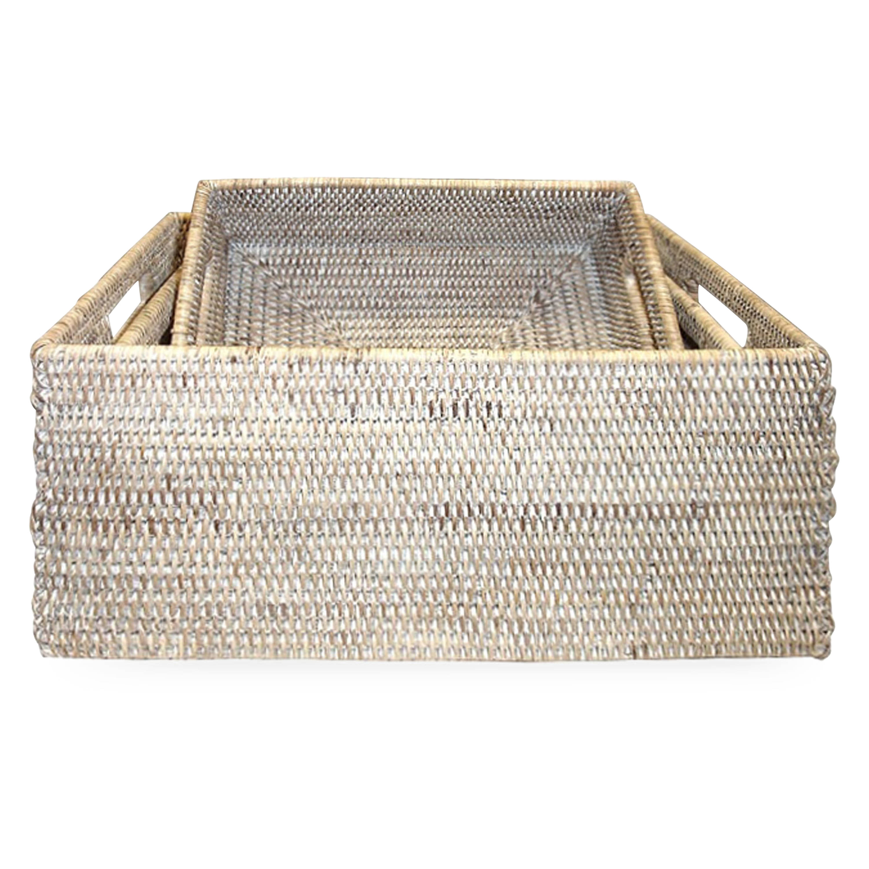 The Tamiko collection of rattan accessories is made in Myanmar under fair trade conditions.