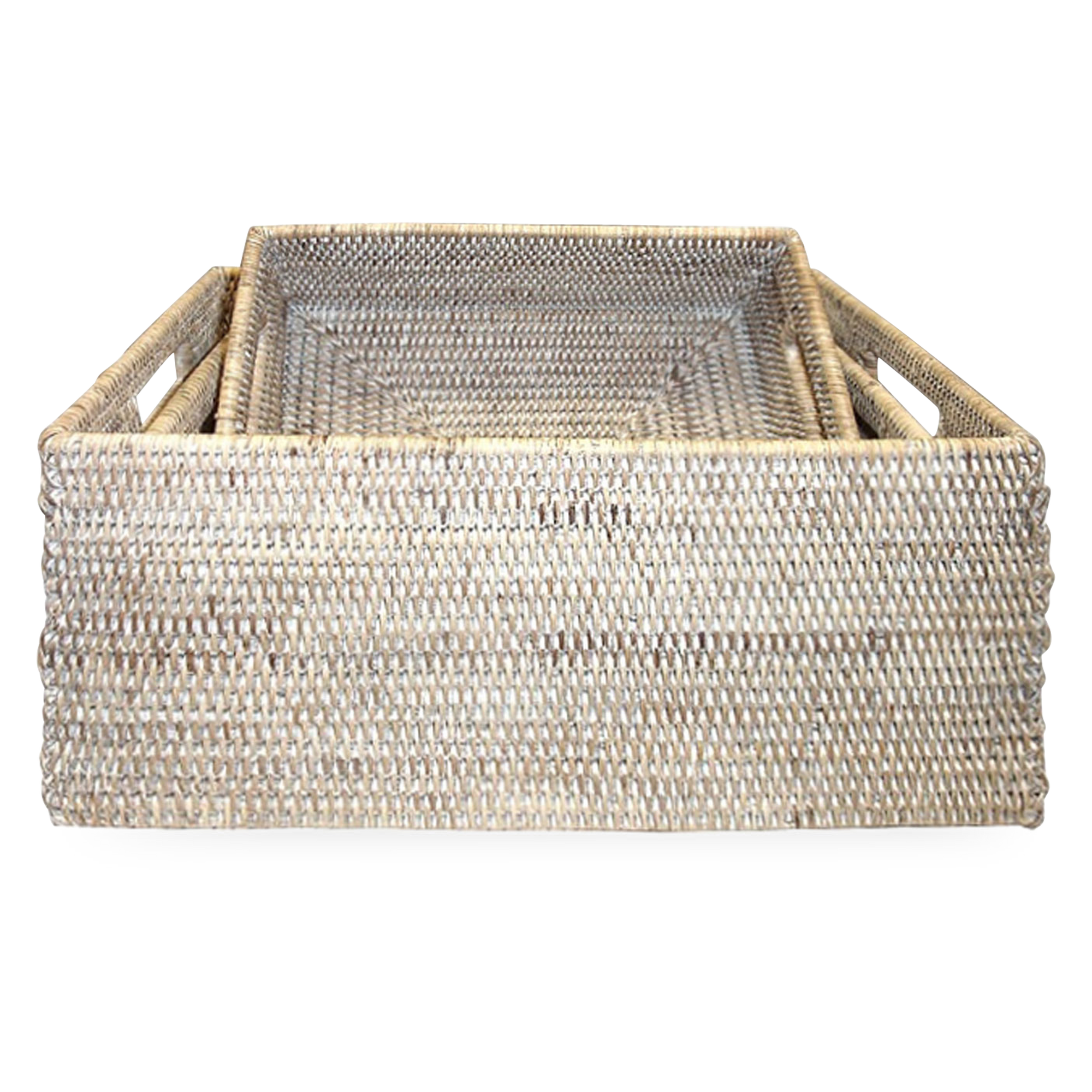 The Tamiko collection of rattan accessories is made in Myanmar under fair trade conditions.