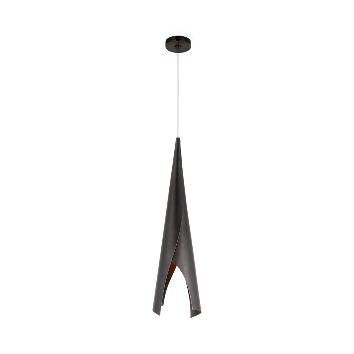 Piel Medium Wrapped Pendant
