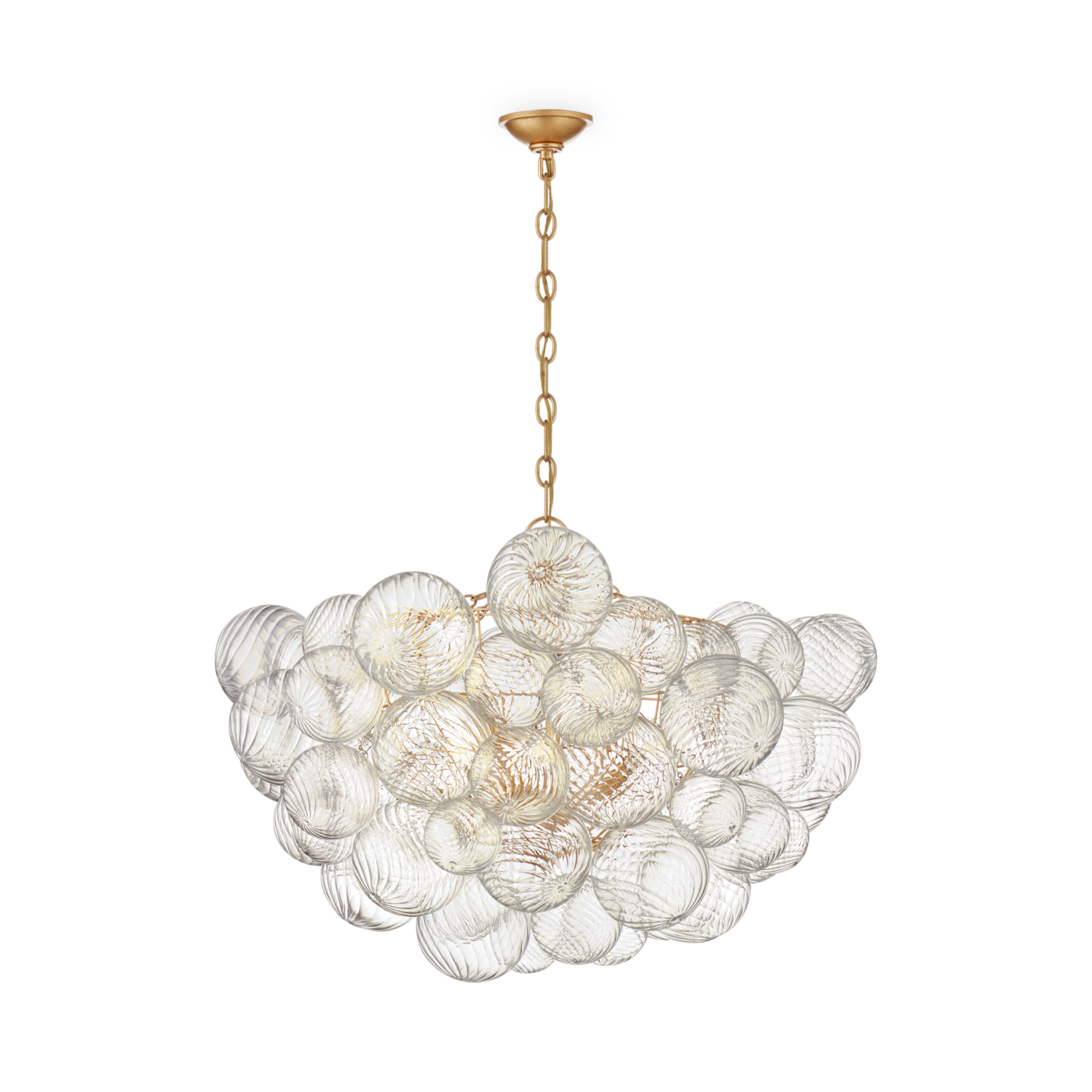 The Talia Large Chandelier is artfully crafted by hand resulting in a beautiful artisan-made fixture, skillfully created and carefully rendered.