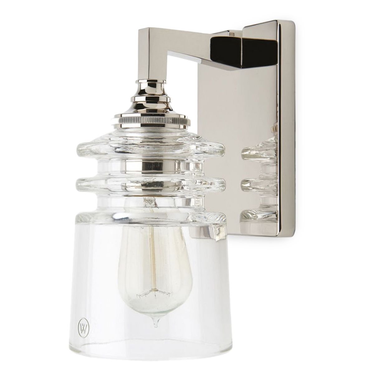 Waterworks Watt II Single Arm Wall Light - Chrome