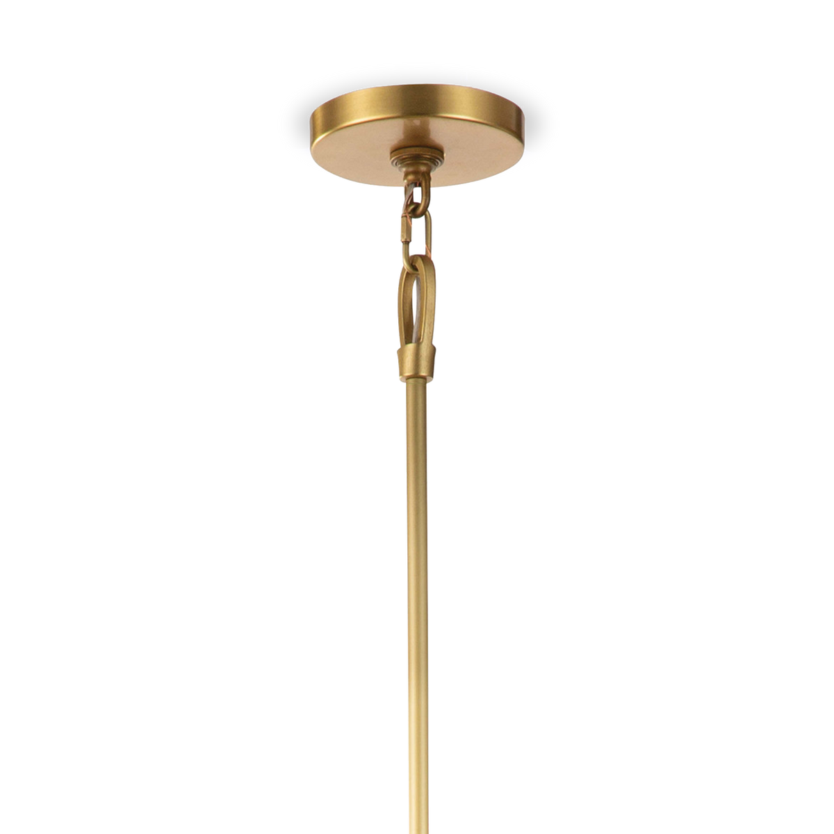Contemporary cool: Sleek metal rods seemingly balance in this air.