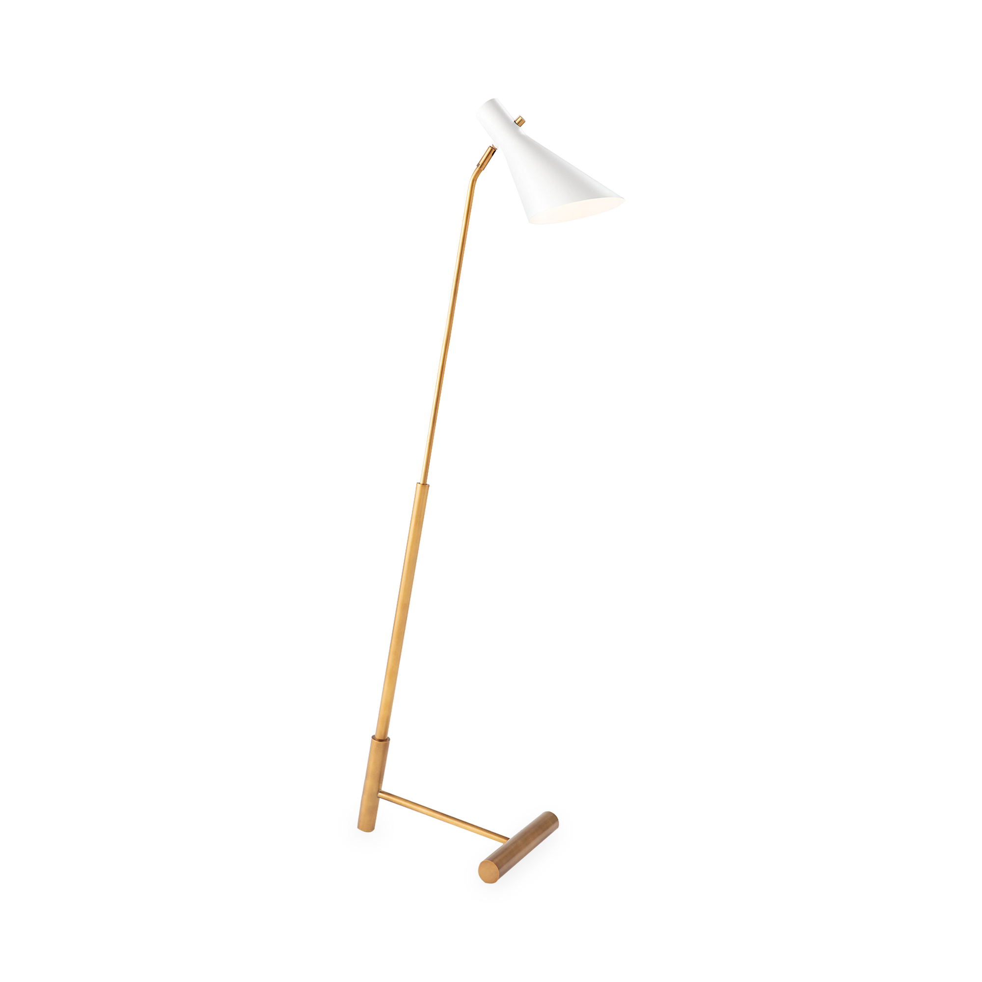 Seamlessly blend form, function and style with the Spyder Floor Lamp.