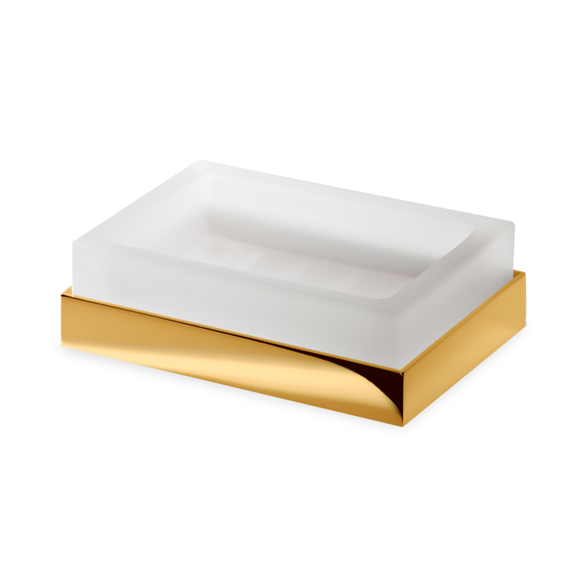 Frosted Glass Soap Dish
