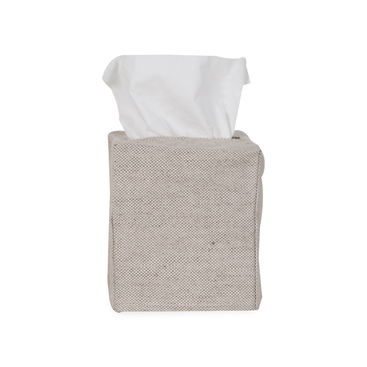 Using a beautiful 100% linen, The Linen Tissue Box Cover provides a neutral palette to any tissue box, which improves on stylistic decisions for any countertop or nightstand.