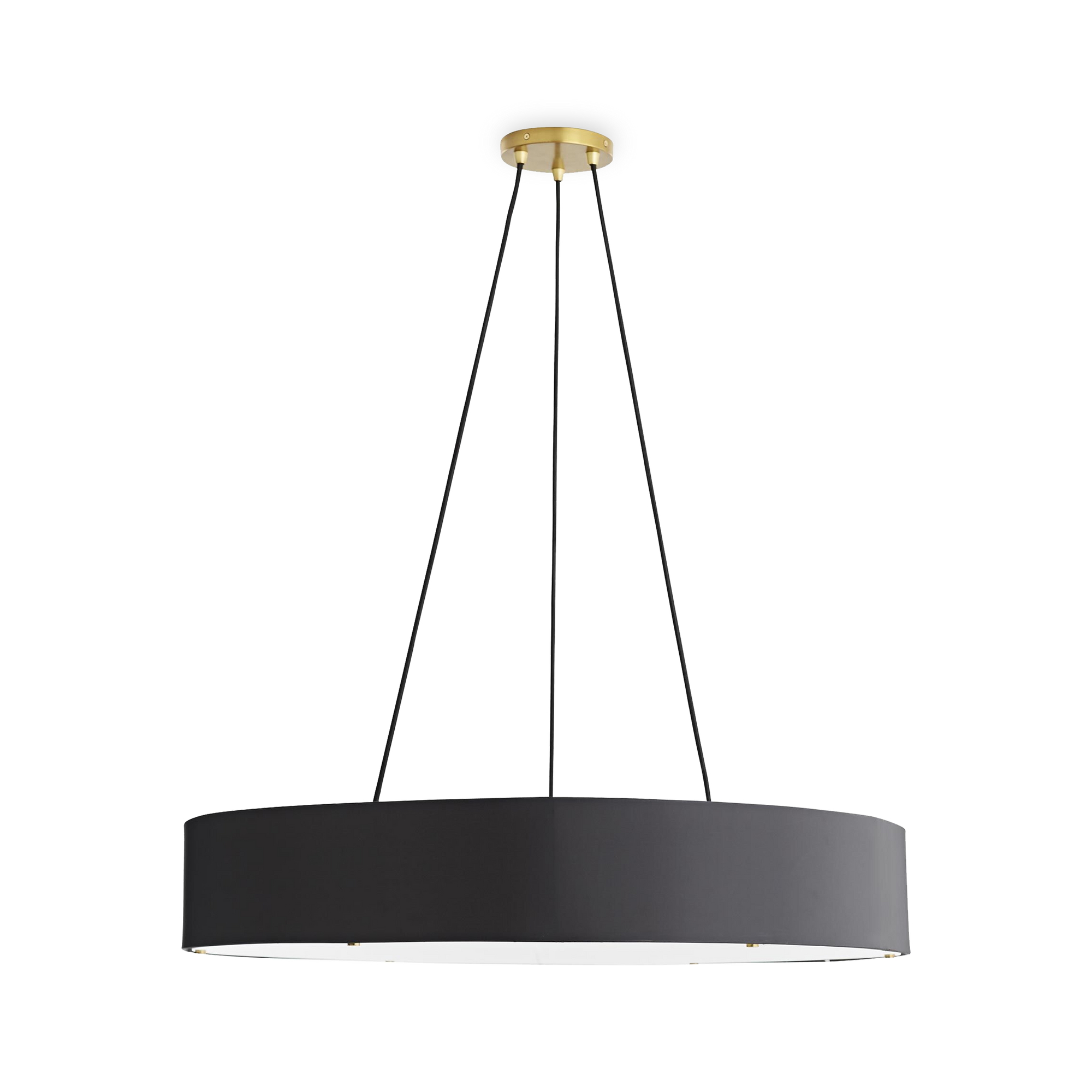 Clean, sophisticated and practical, this six-light chandelier has a sleek, narrow silhouette perfect for hanging over an island in the kitchen or over a table that wants to be the