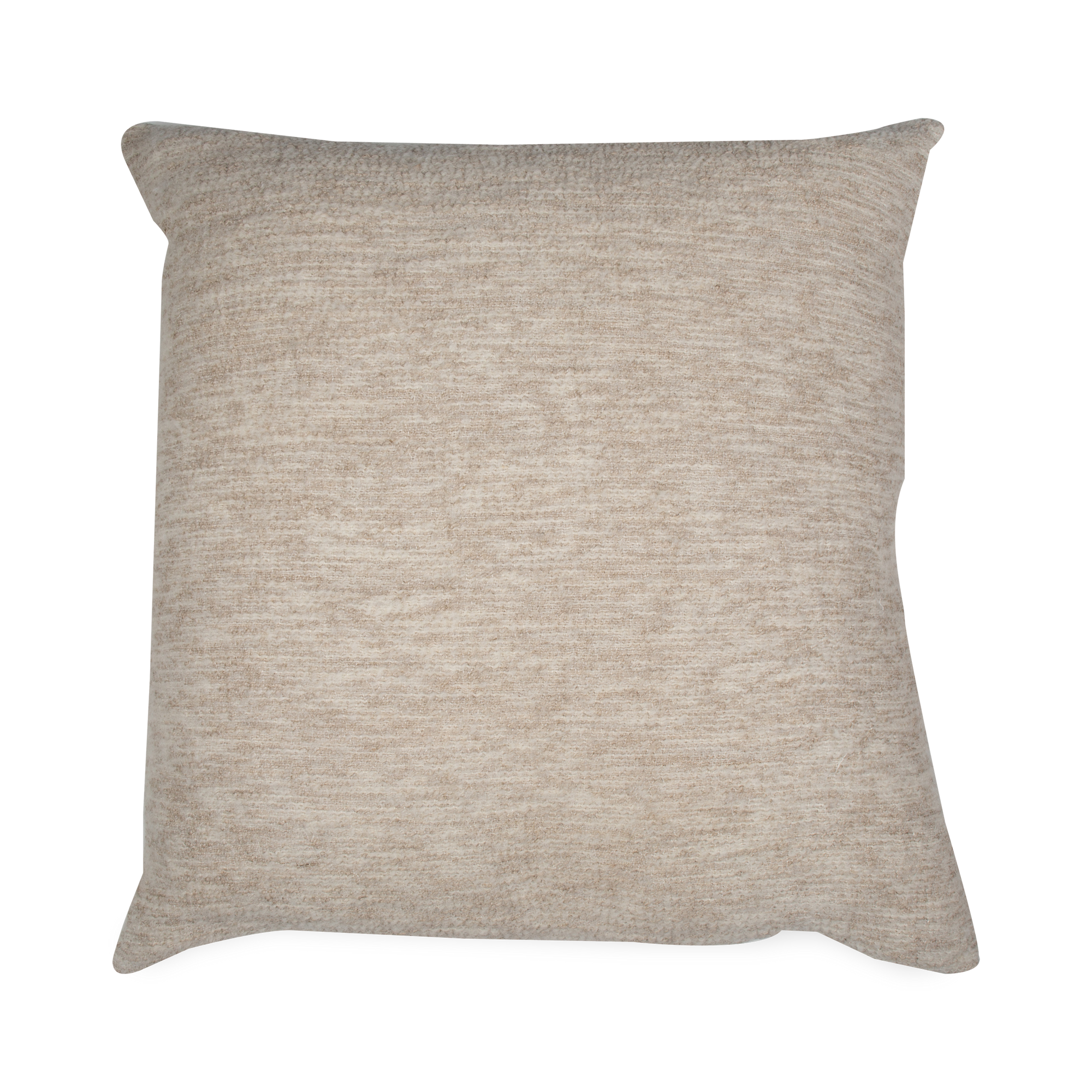 Crafted in Italy, this Nubby Pillow is made of wool and linen and adds textural interest.