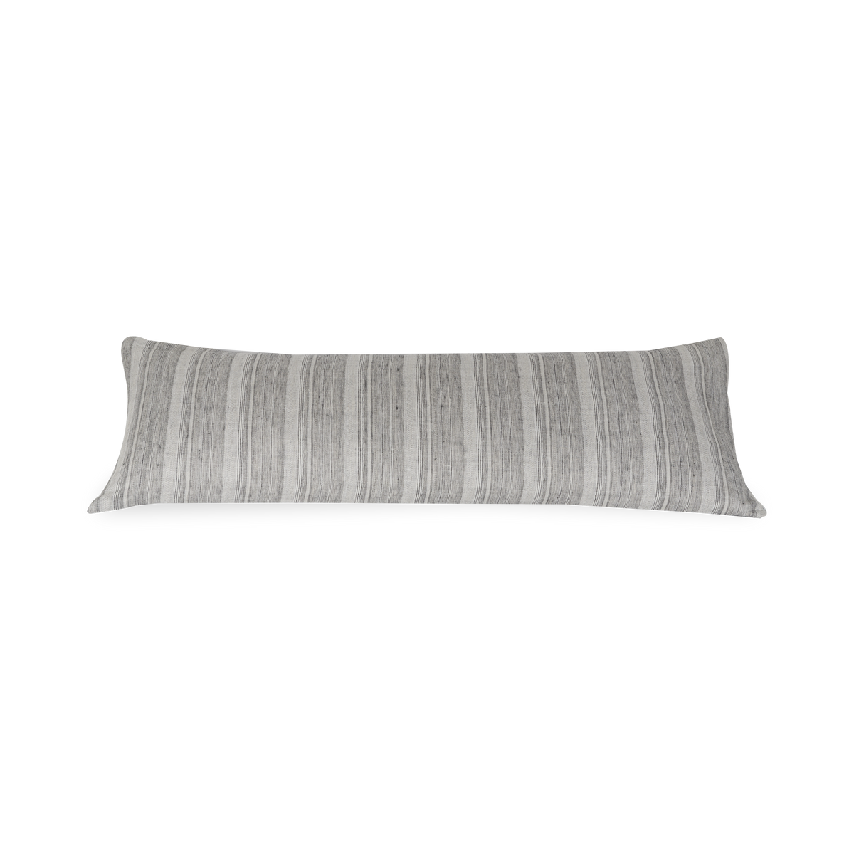 Linen Stripe Lumbar Pillow