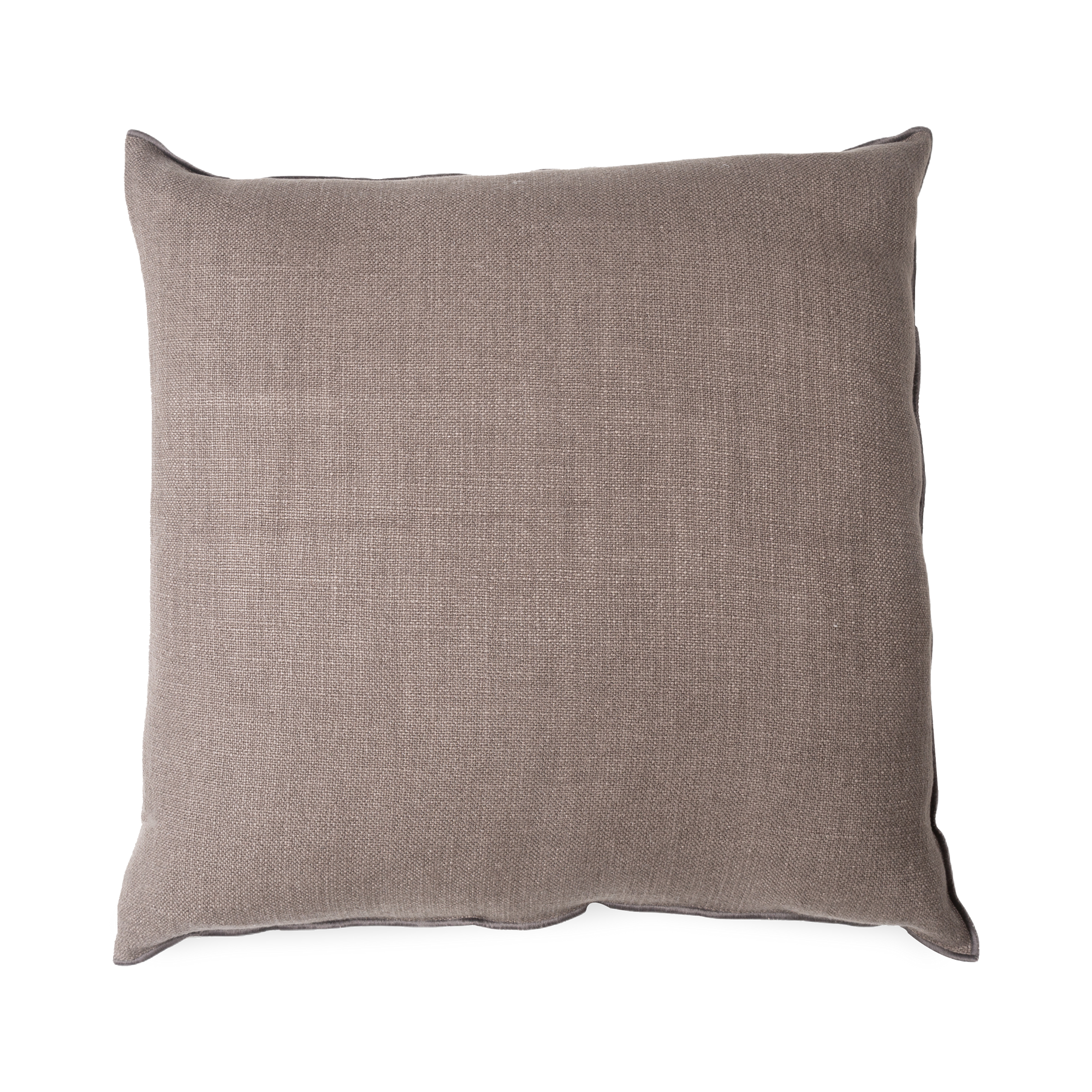 Texturally captivating, the Vintage Linen Pillow has a soft linen body that layers well with other accent pillows due to its simplicity.