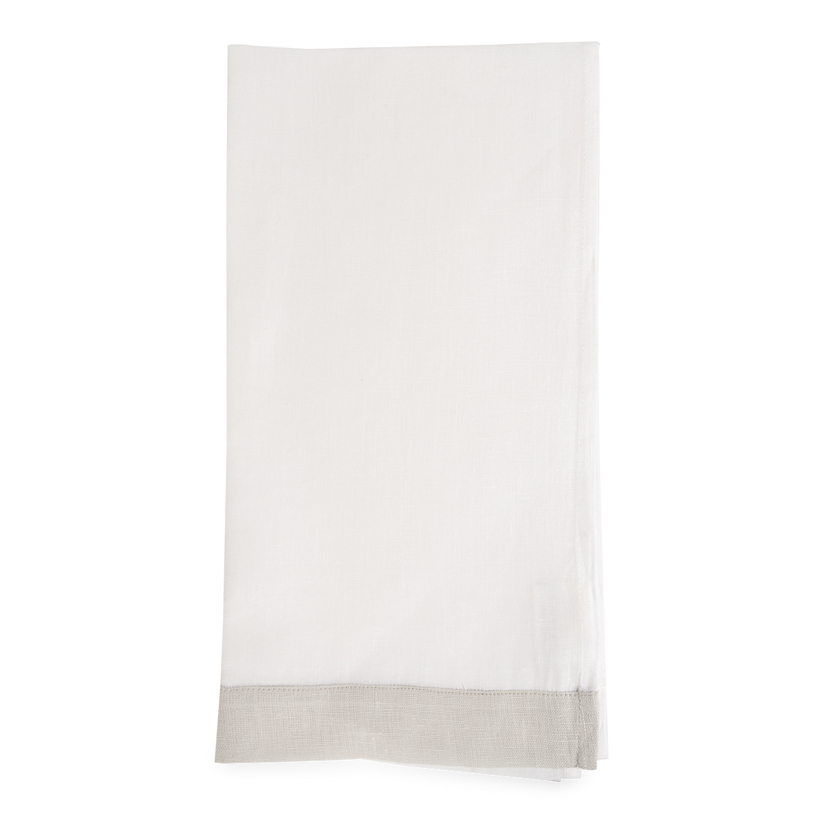 Linen Border Guest Towel