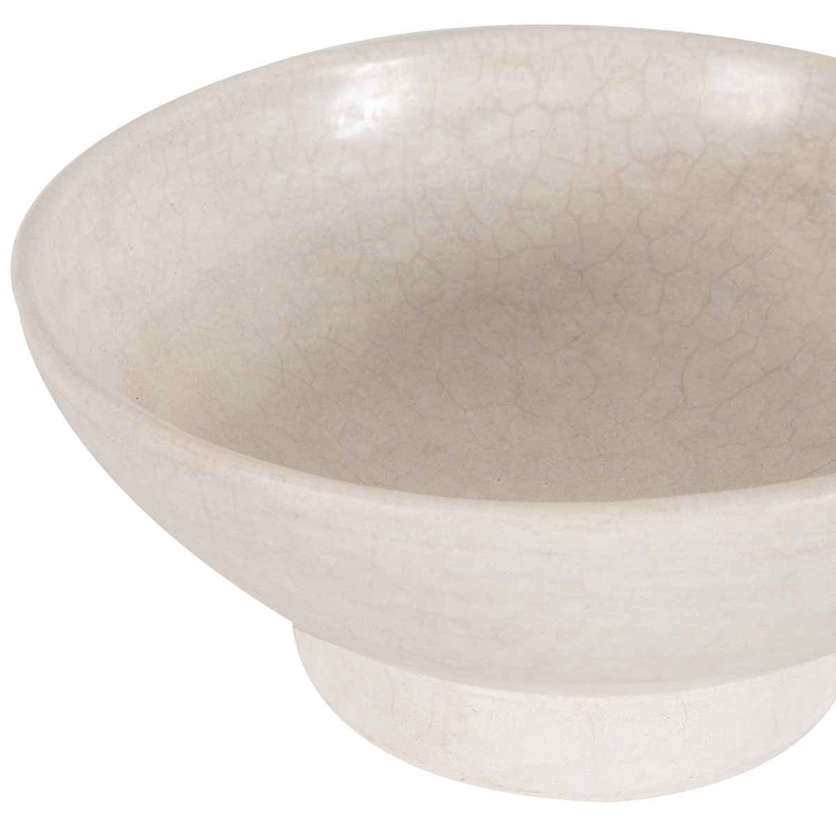 The Pedestal Bowl was hand sculpted by Moroccan artisans to give a unique and organic aesthetic.