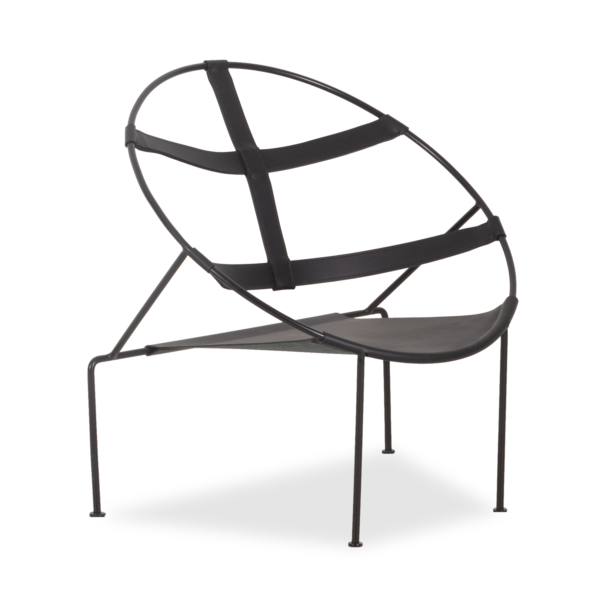 A rare and unique icon from the 1950s, the FDC1 Chair is graphic, almost tribal.