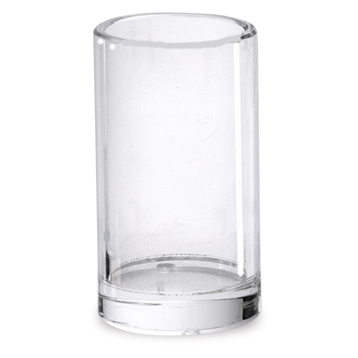 The Platinum Collection is made of transparent lucite and features a chic and modern style.