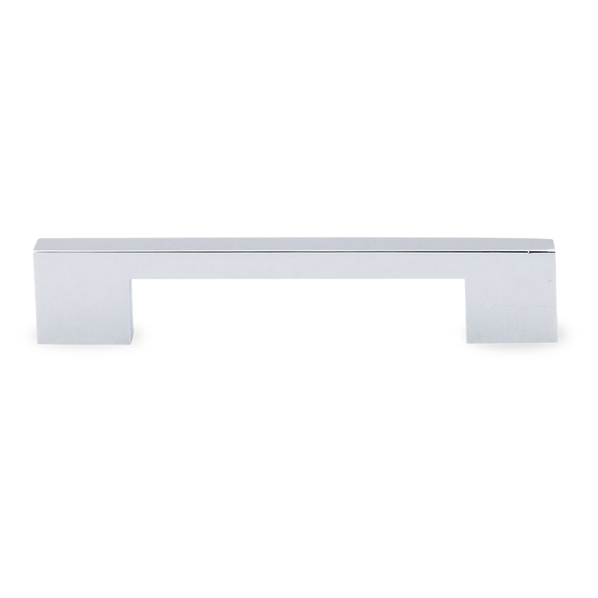 Contemporary with a seamless design, this pull has a black finish contributing to its modern appeal.