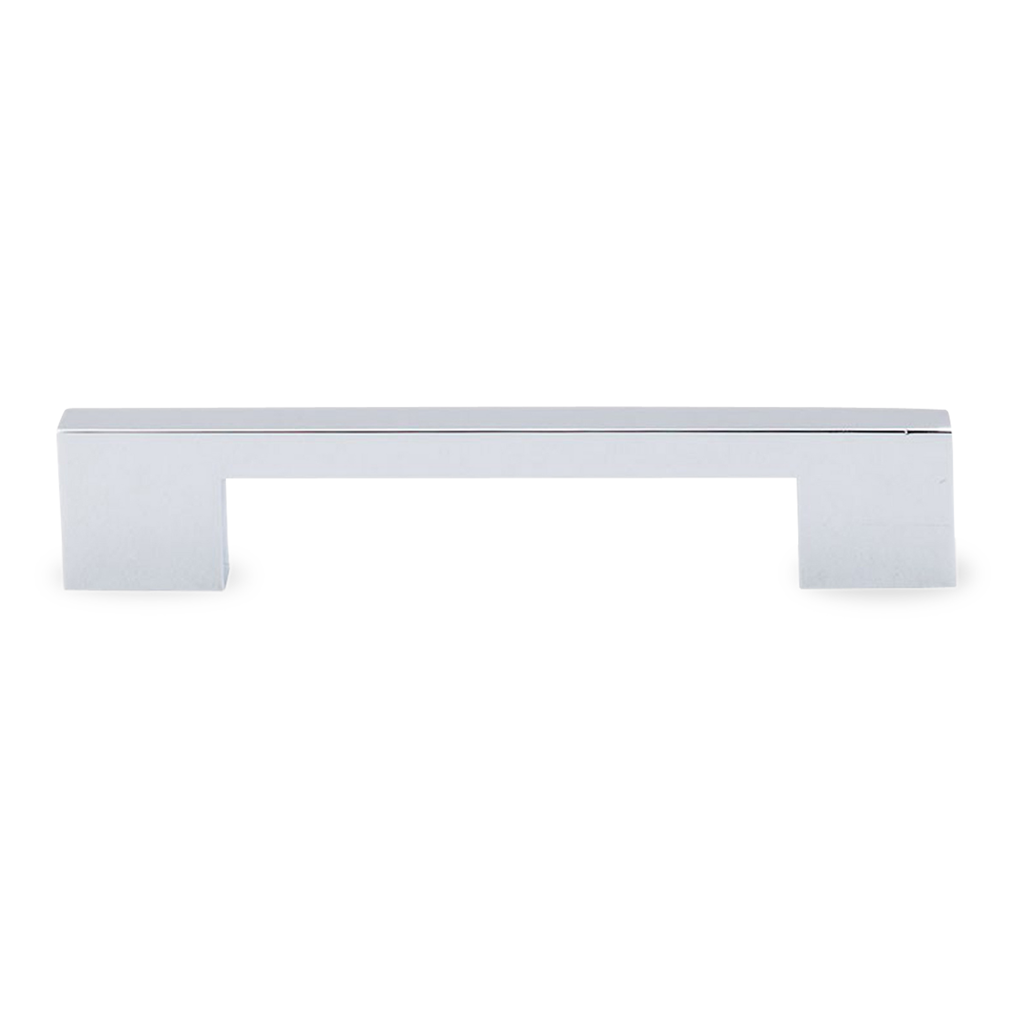 Contemporary with a seamless design, this pull has a black finish contributing to its modern appeal.