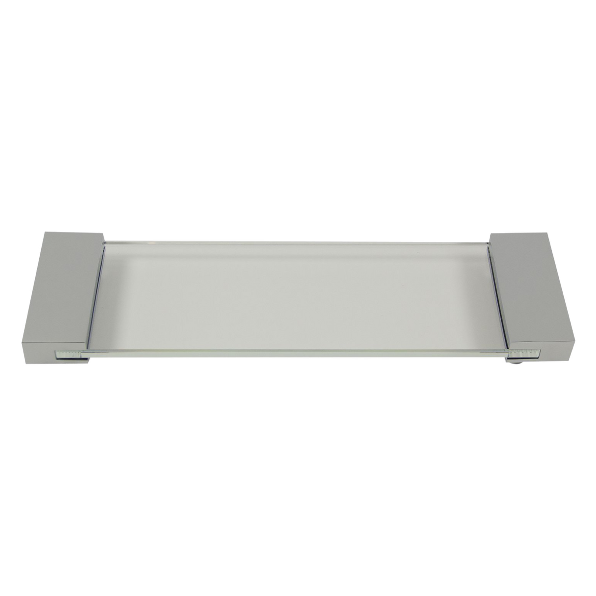 The Sky Collection features durable acrylic with chrome accents.