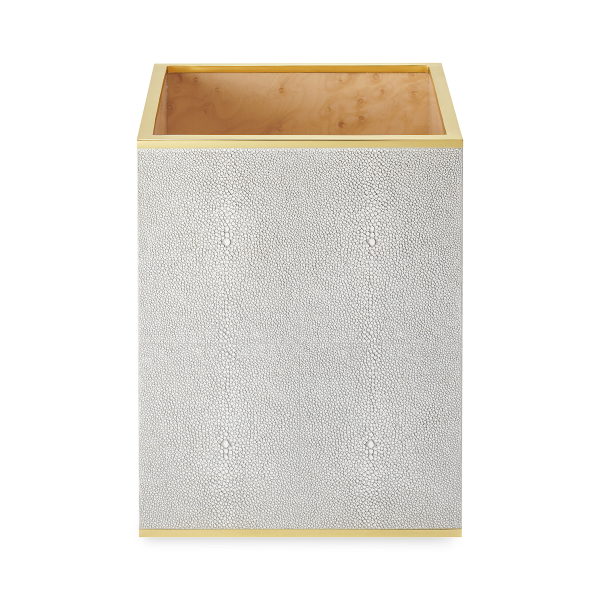 Classic Shagreen Waste Basket