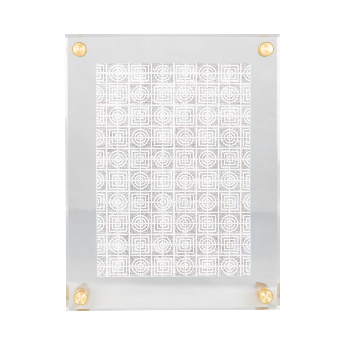 Acrylic Bevel Picture Frame