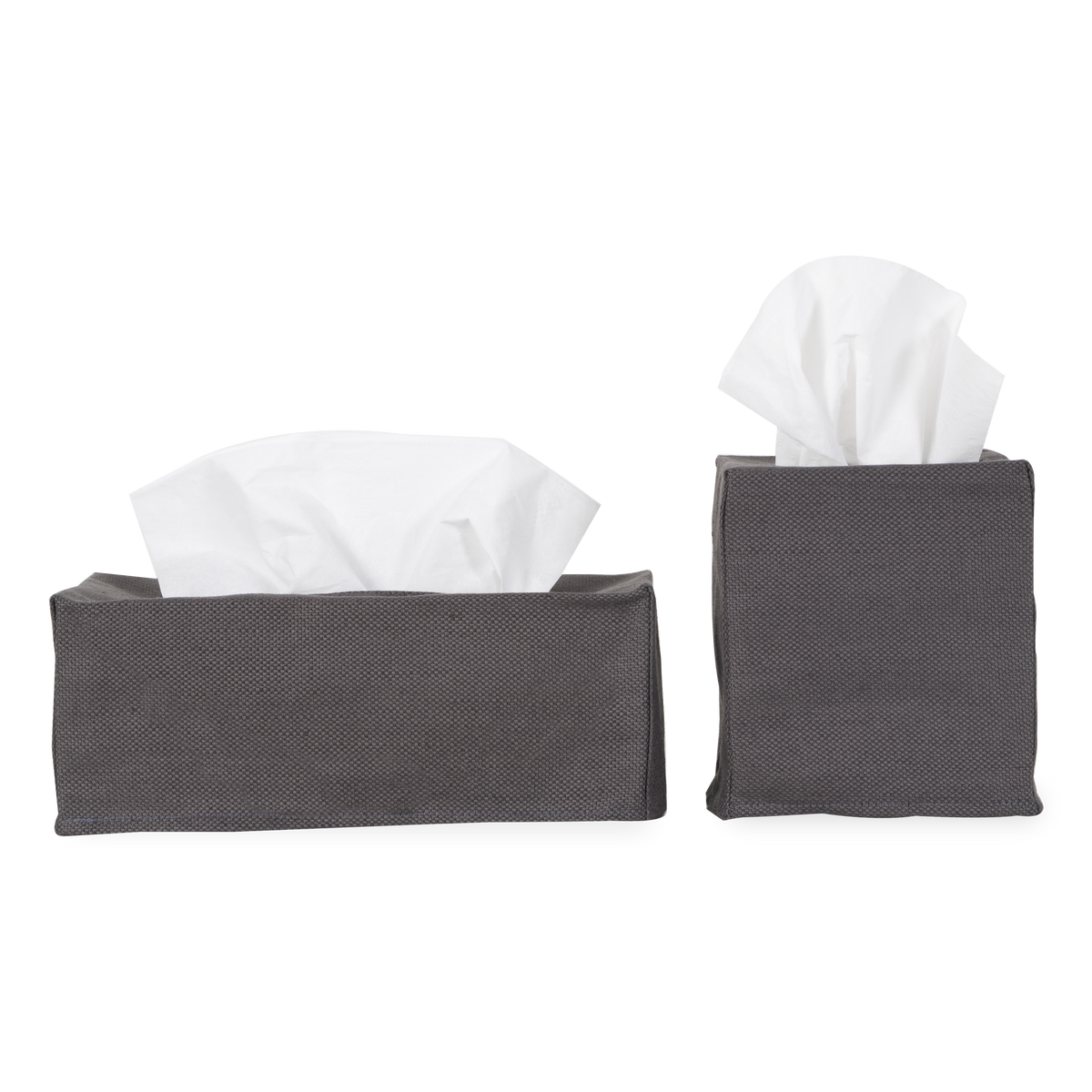 Linen tissue box deals cover