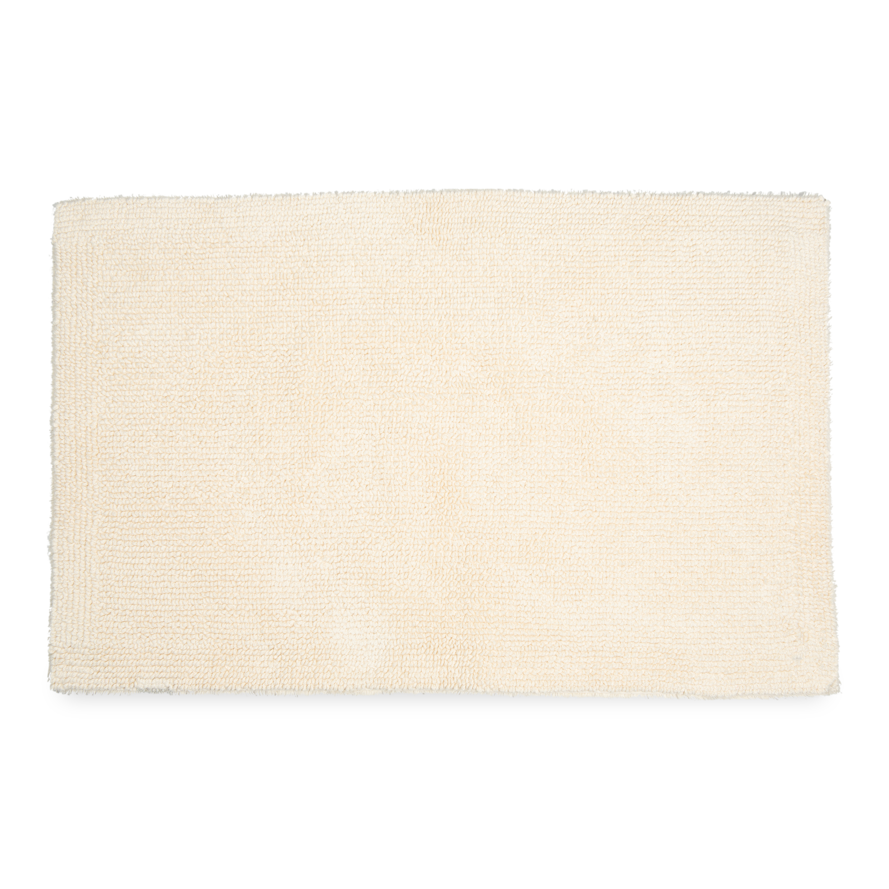 The Bay bath mat is made in Portugal from 100% Egyptian cotton for a soft feel.