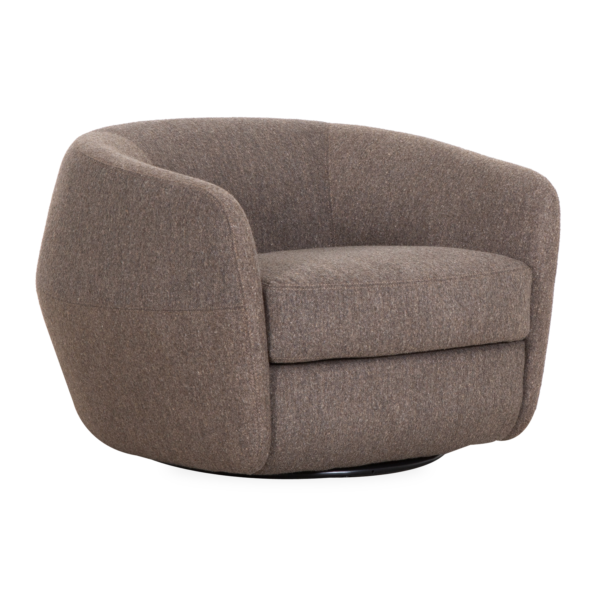 Stylish and comfortable, the Berger Swivel Chair is where comfort meets refined style.