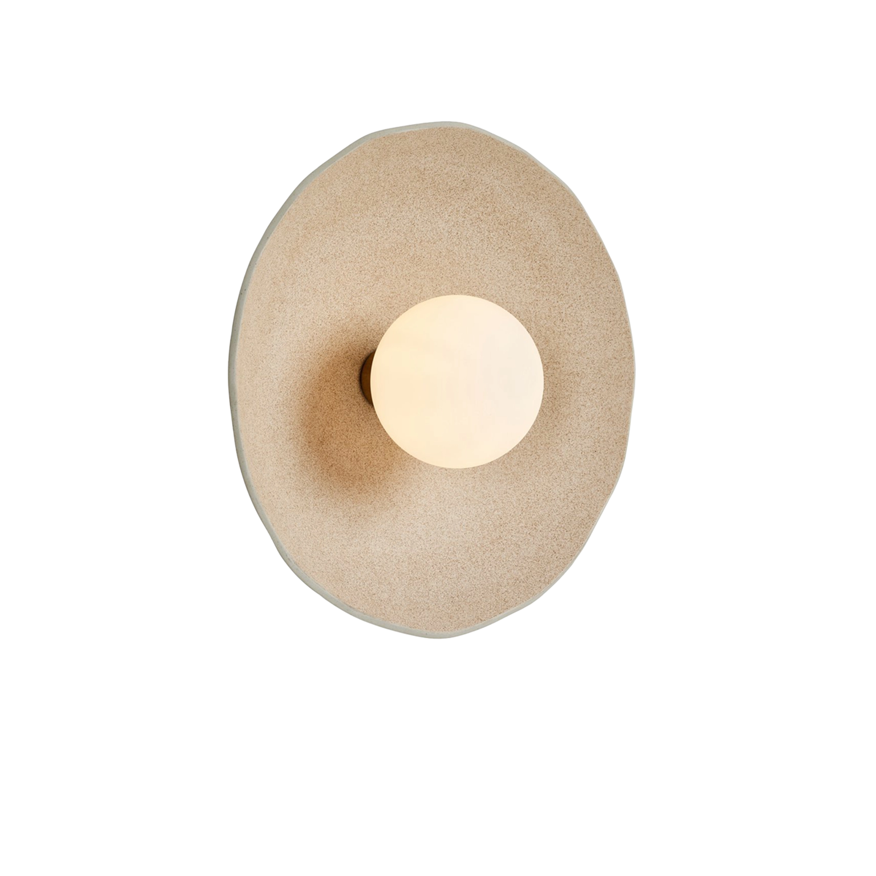 Organic Ceramic Sconce