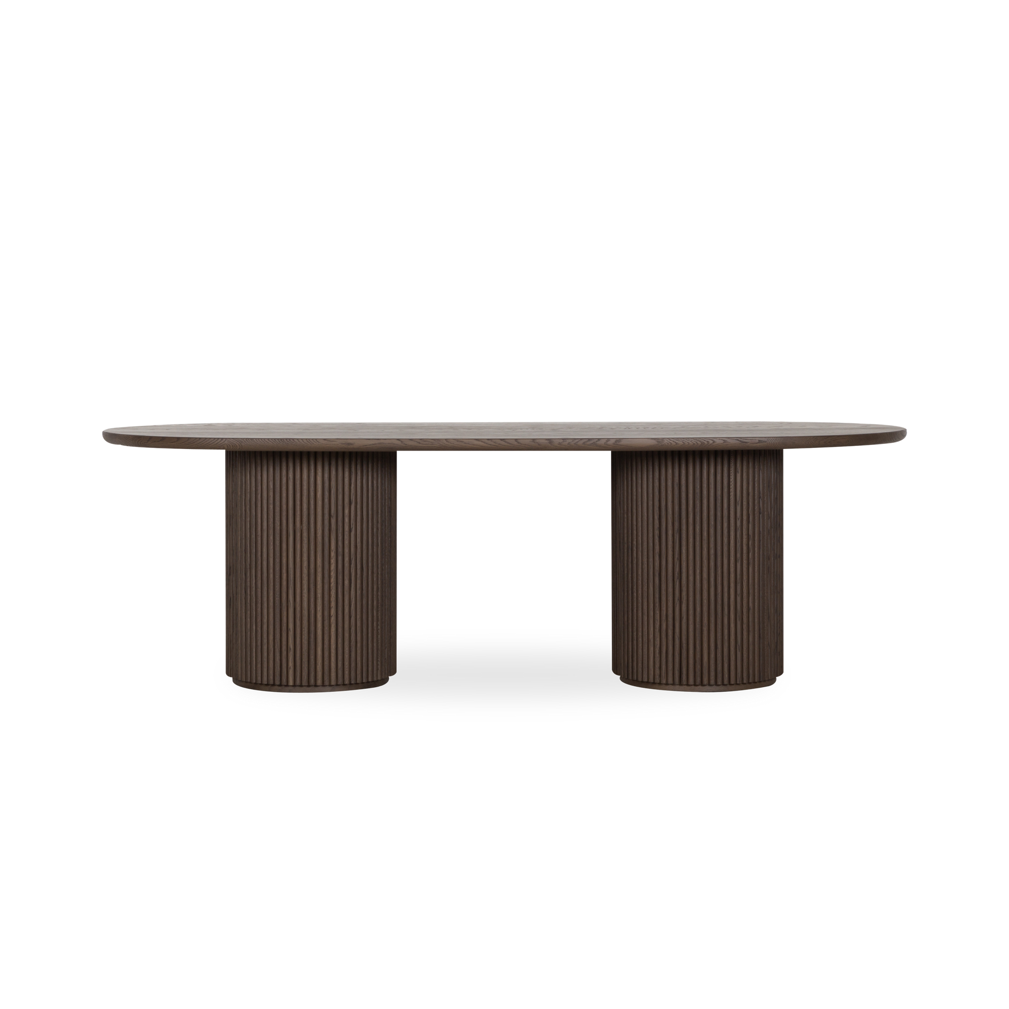 A captivating organic statement, the Laurel Oval Dining Table brings a classical feel to contemporary styling.