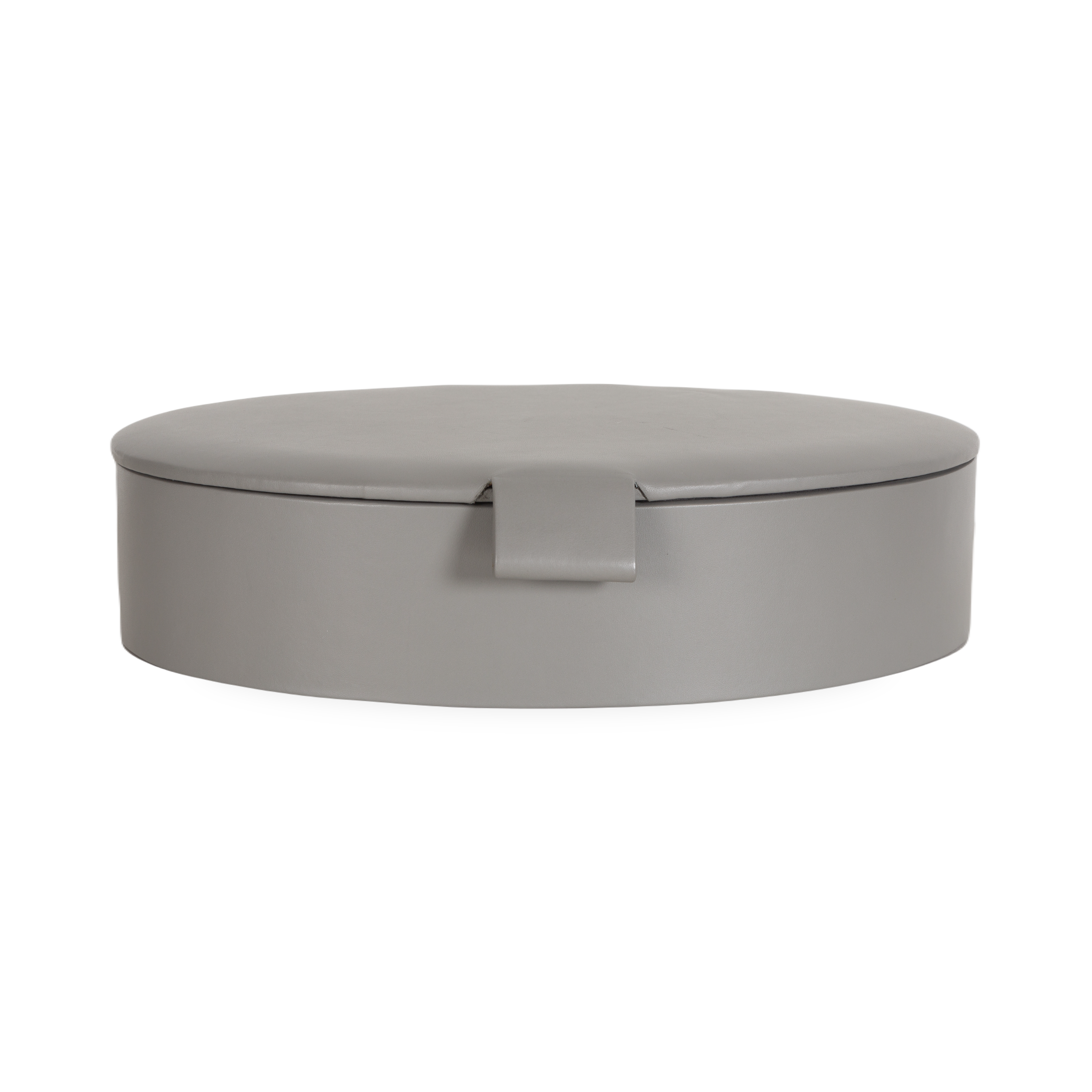 Bring a Barbara Barry classic to your home with the Signature Oval Leather Boxes.