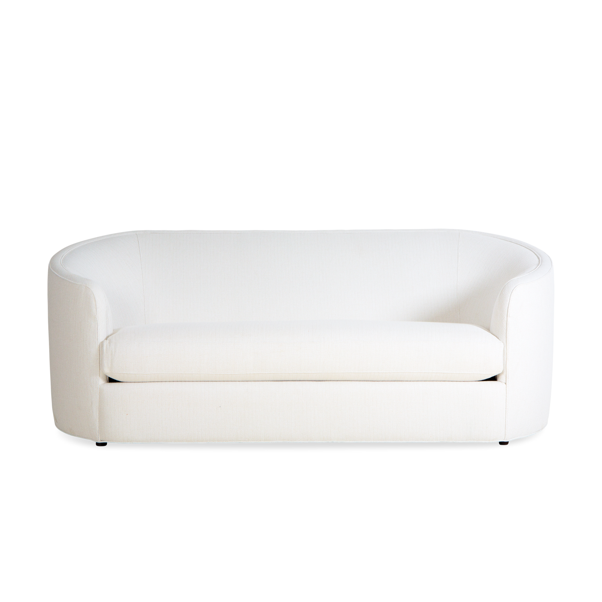 Designed for modern living rooms, the Quincy Sofa is sure to be a conversation piece.