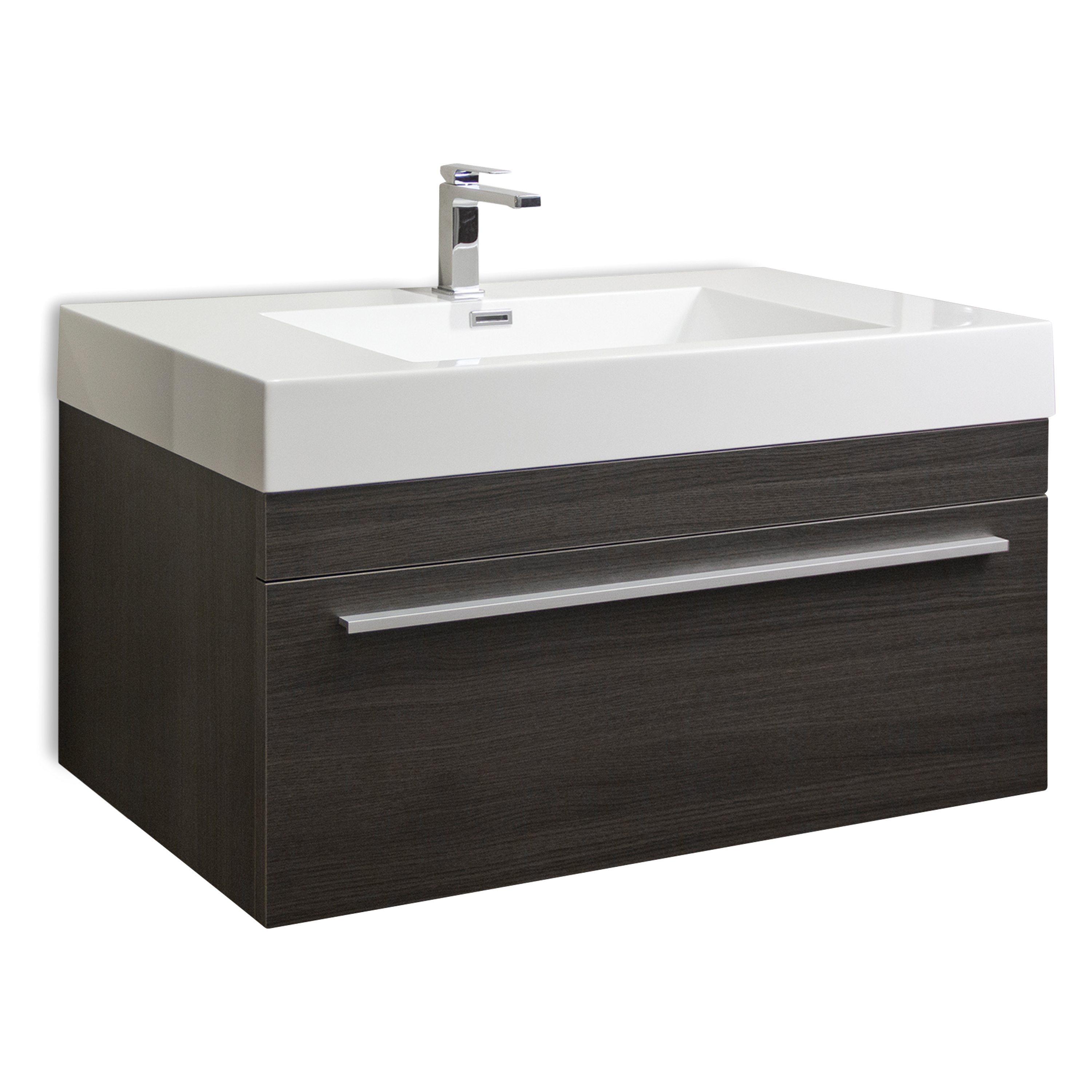 VANITY: The versatile design of the Rhythm vanity brings a modern sensibility to the bath.