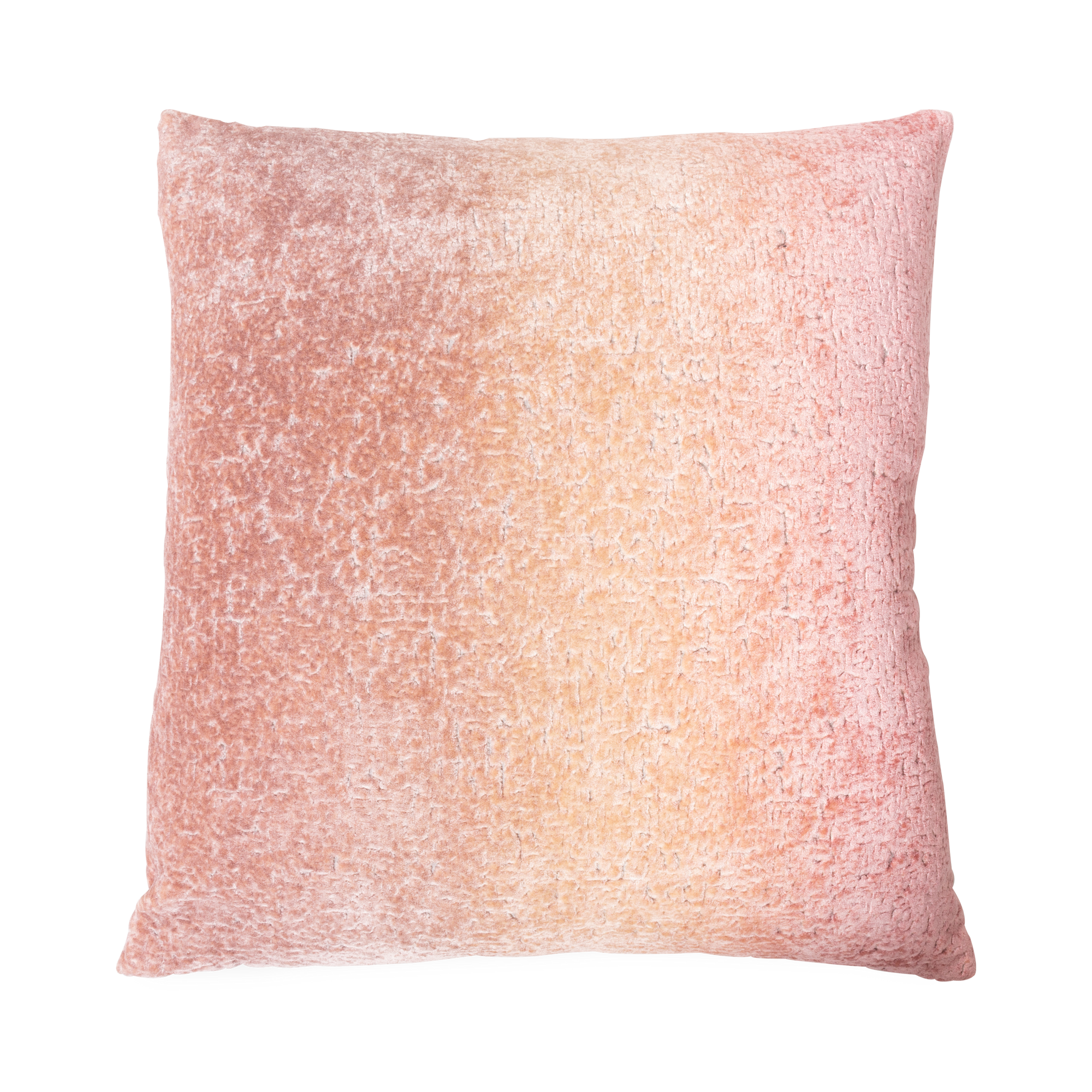 Made with high, soft pile, the Coral Pillow provides an incredibly plush velvet front fabric that will bring comfort to any sofa or bed.