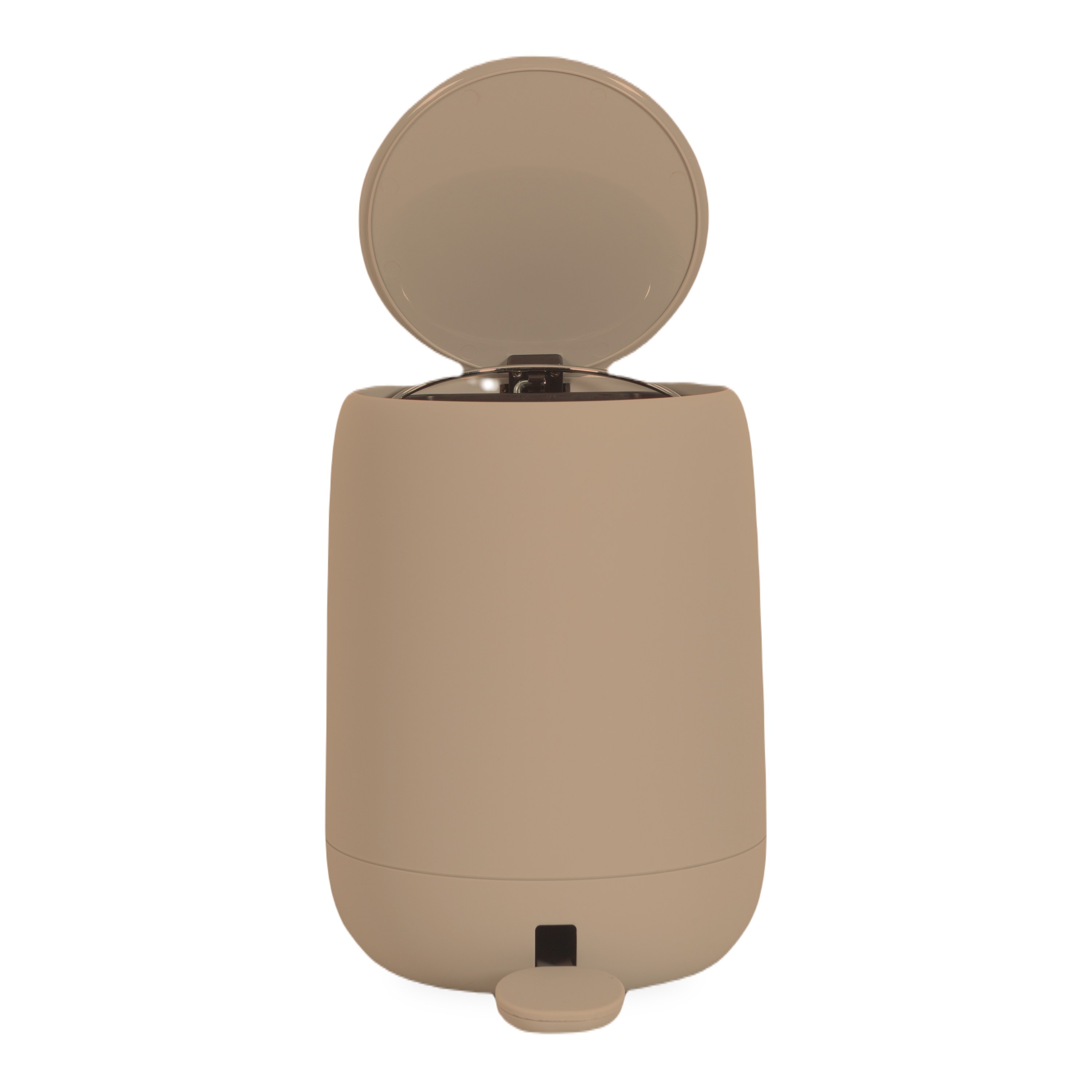 Create a sophisticated interior setting with the Pedal Wastebin.