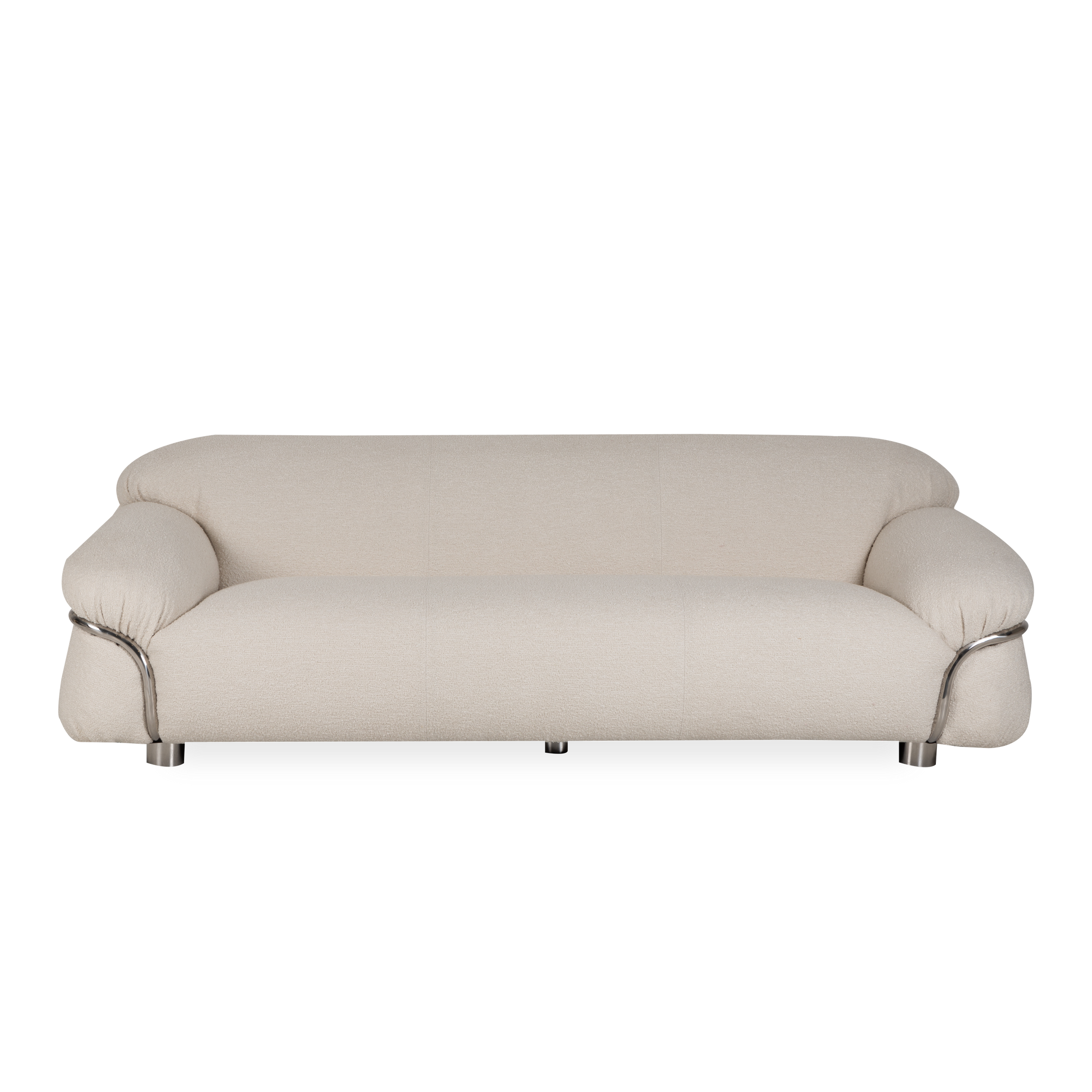 Taking cues from 70s Italian Design, the Phoenix Sofa adds a vintage touch to your space that still feel modern.