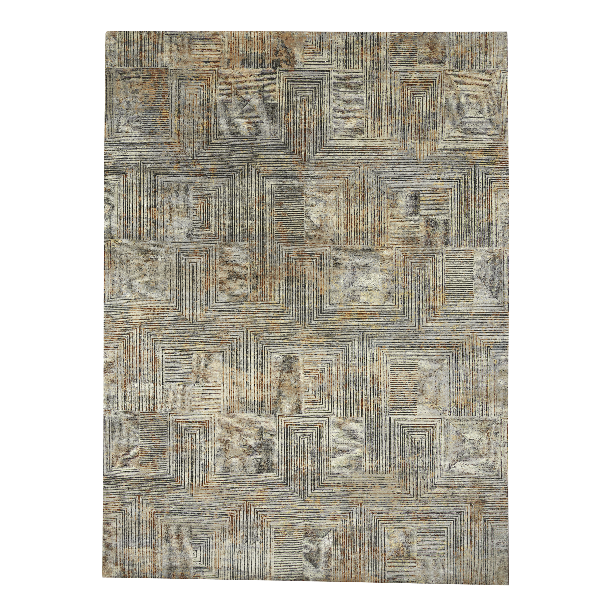 Designed to be passed through generations, the New Heirloom Rug Collection is crafted from recycled and upcycled wool, cocoon silk and sari silk.