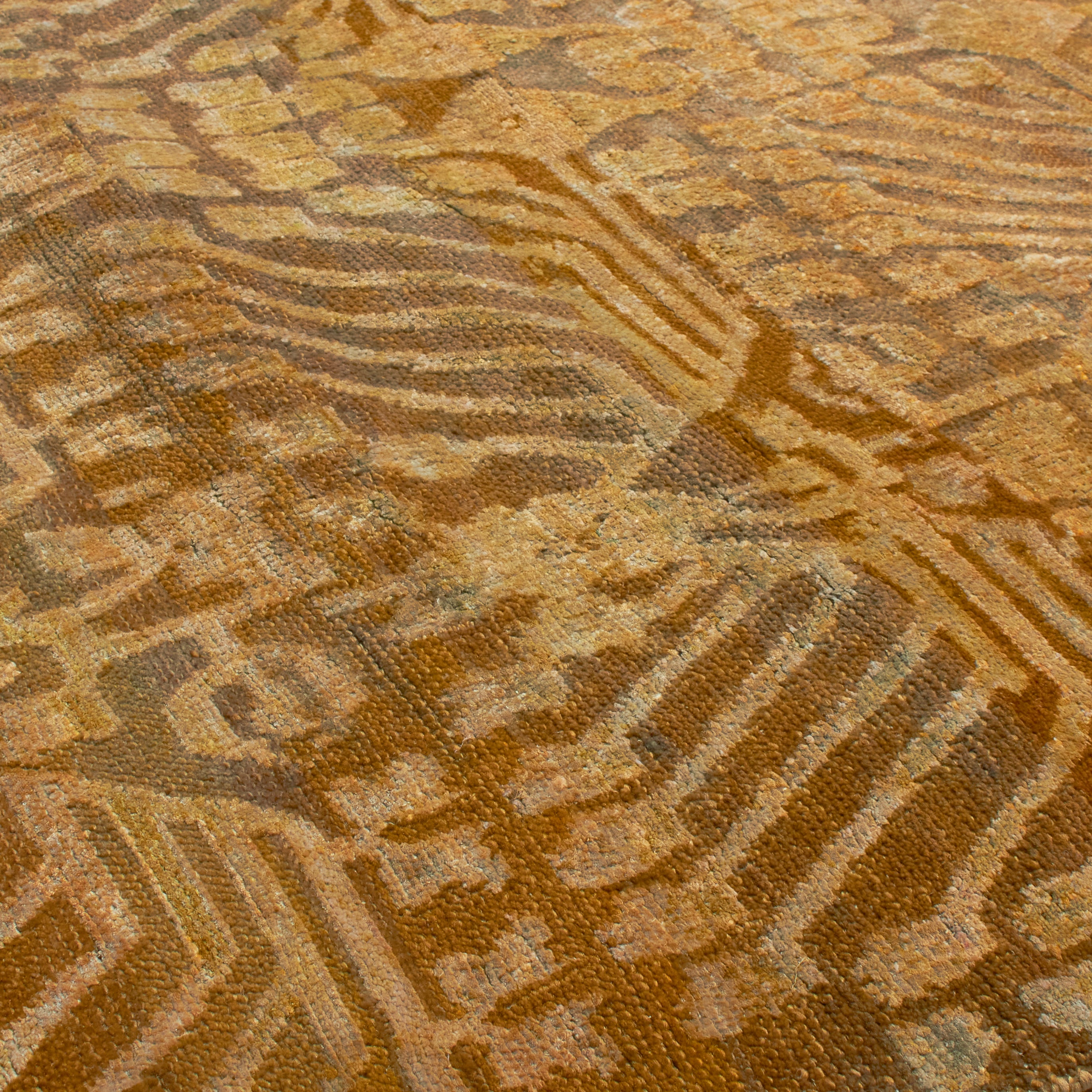 Designed to be passed through generations, the New Heirloom Rug Collection is crafted from recycled and upcycled wool, cocoon silk and sari silk.