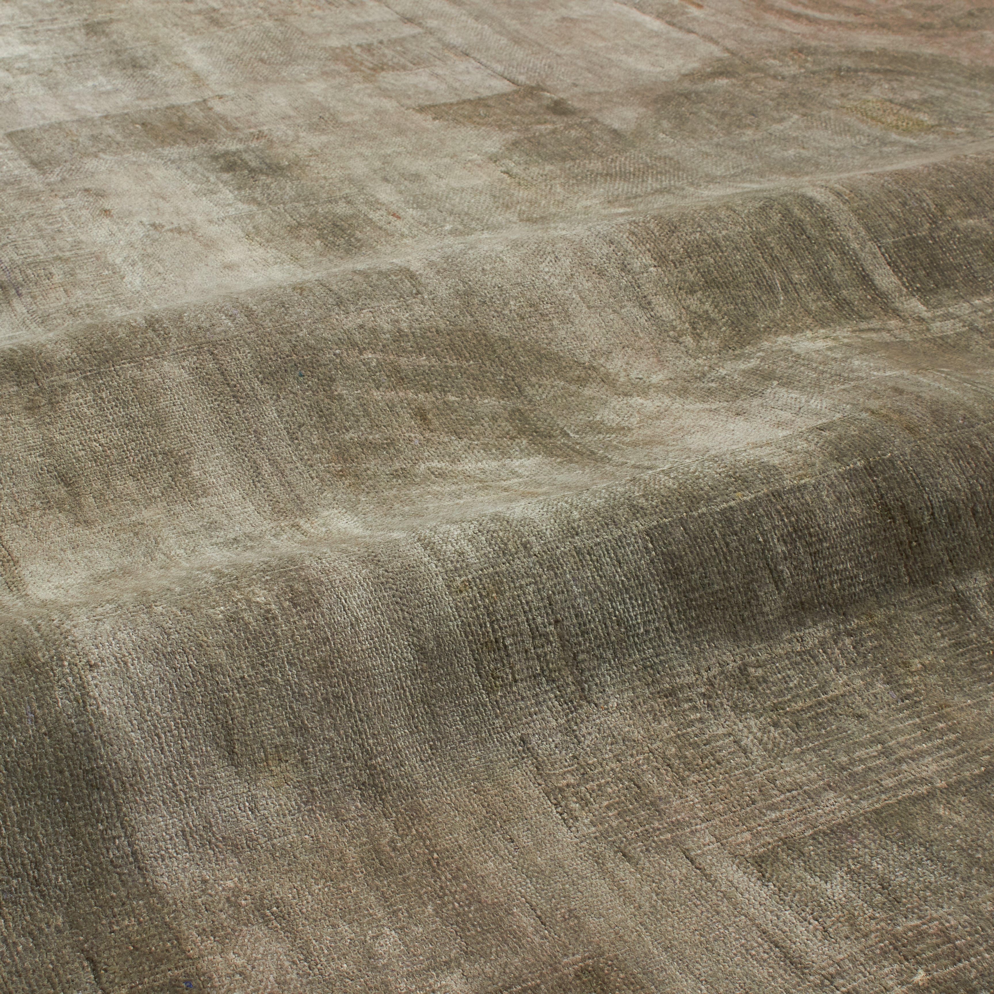Designed to be passed through generations, the New Heirloom Rug Collection is crafted from recycled and upcycled wool, cocoon silk and sari silk.